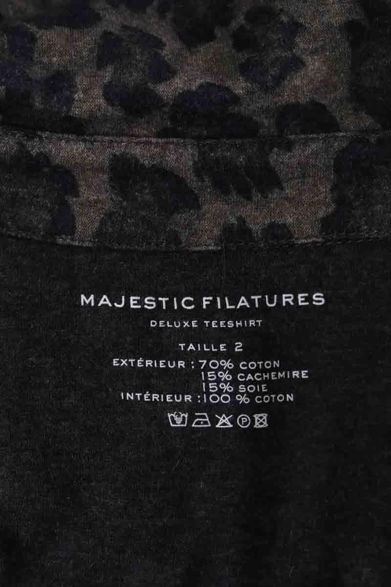 Shirt MAJESTIC FILATURES - SECONDE MAIN Khaki