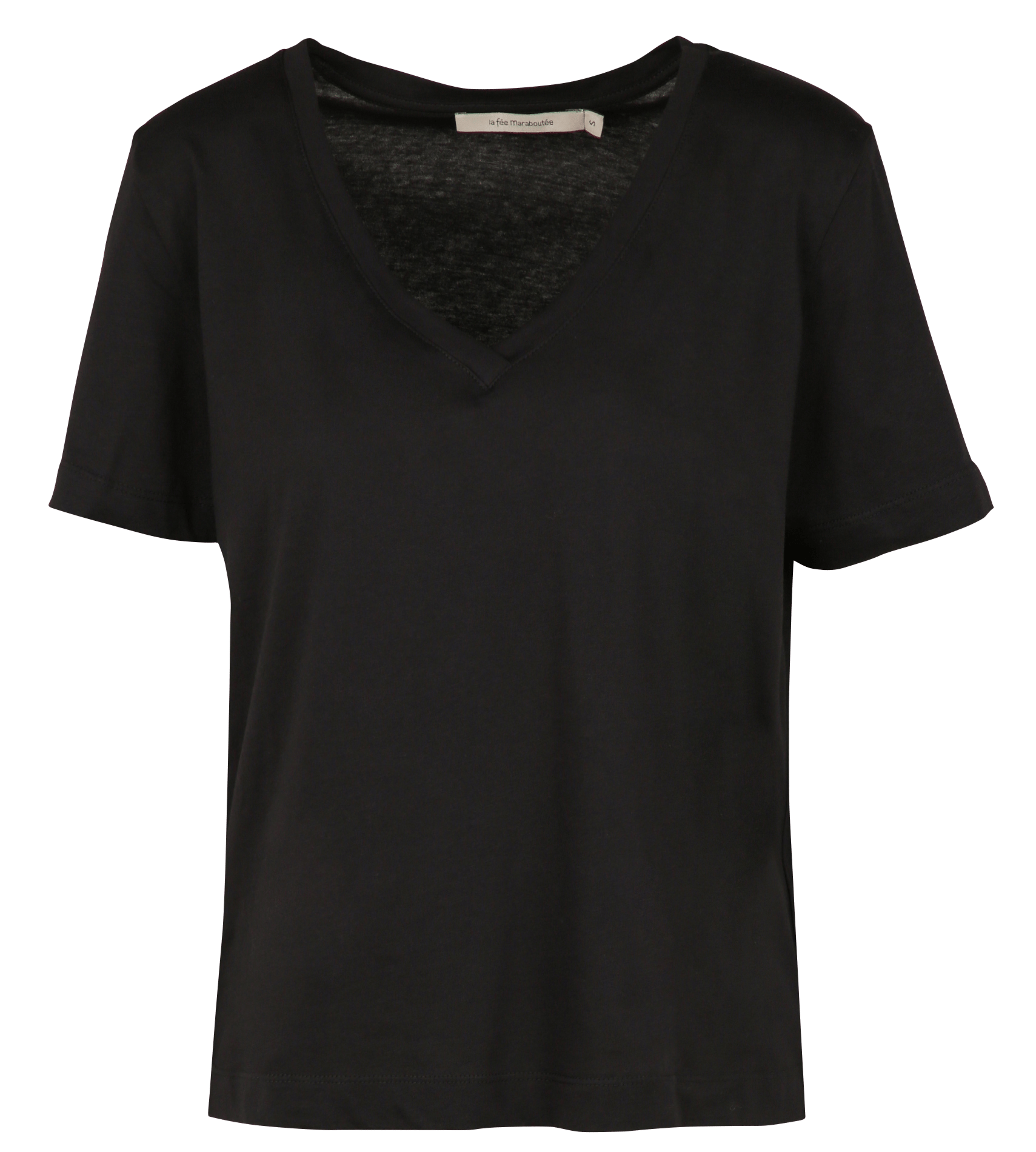 Oversize Bio-Baumwoll-T-Shirt LA FEE MARABOUTEE Schwarz