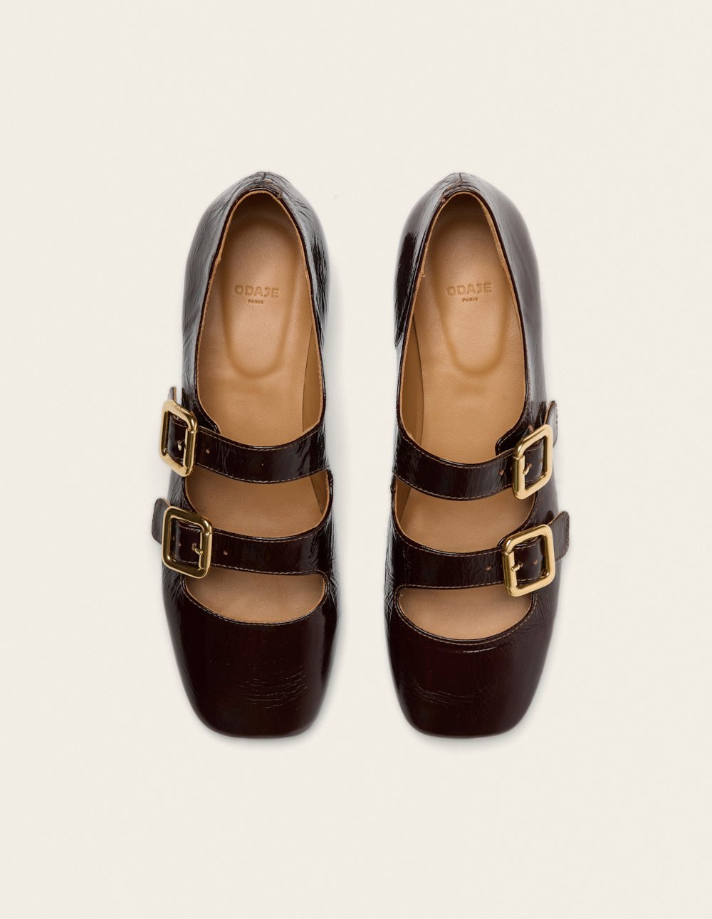 Ballet pumps ODAJE Brown