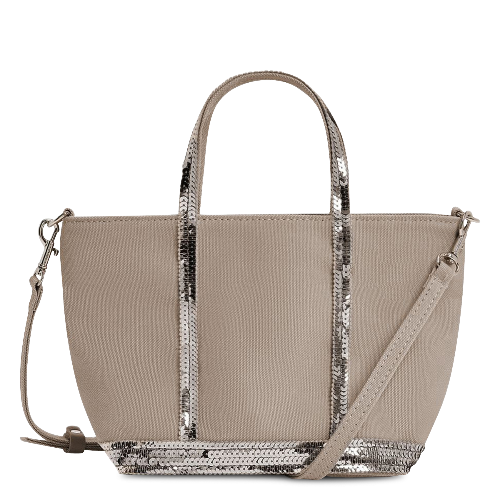 Mini cabas XS toile et sequins VANESSA BRUNO