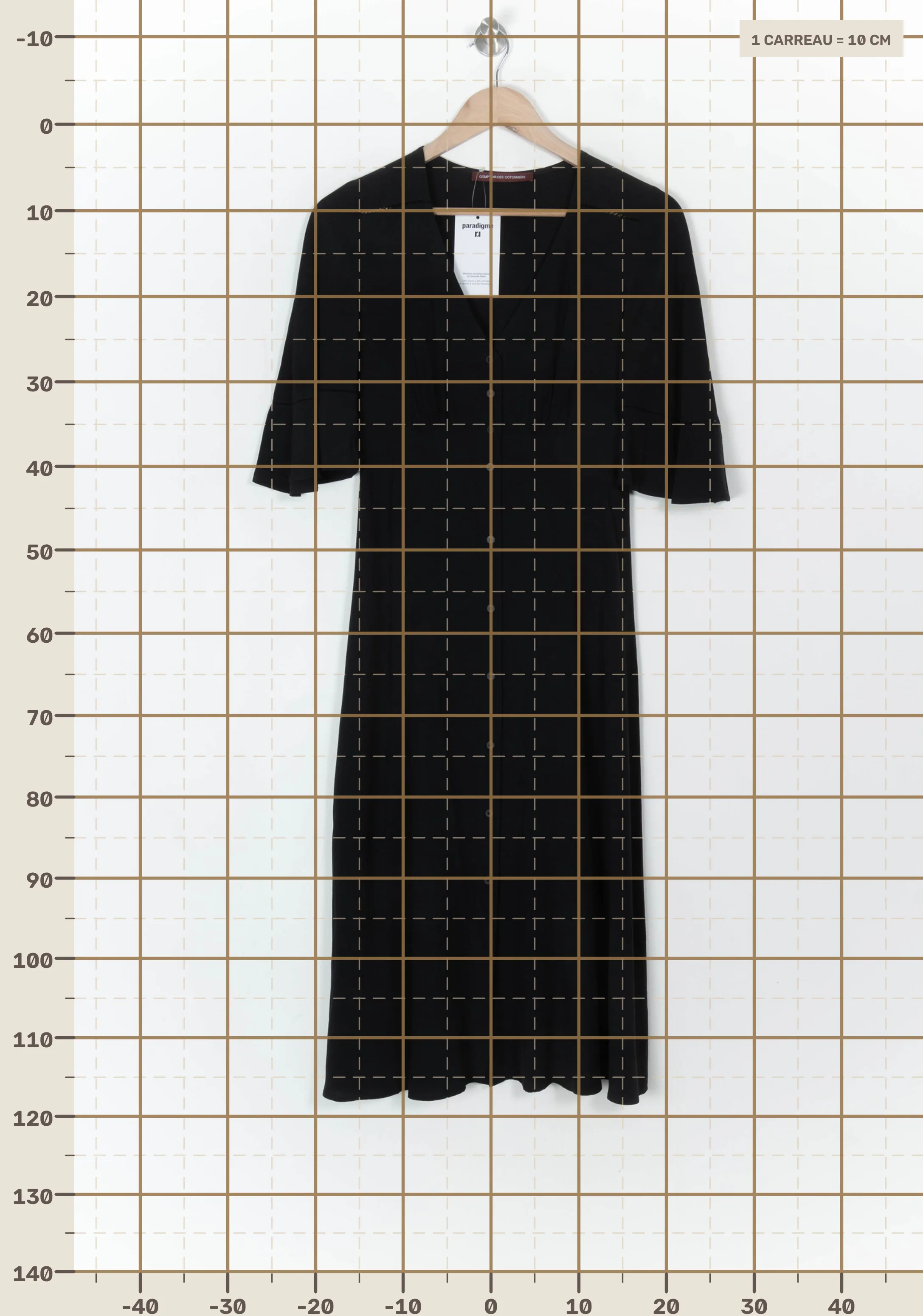 Robe courte & midi COMPTOIR DES COTONNIERS - Seconde main Bleu