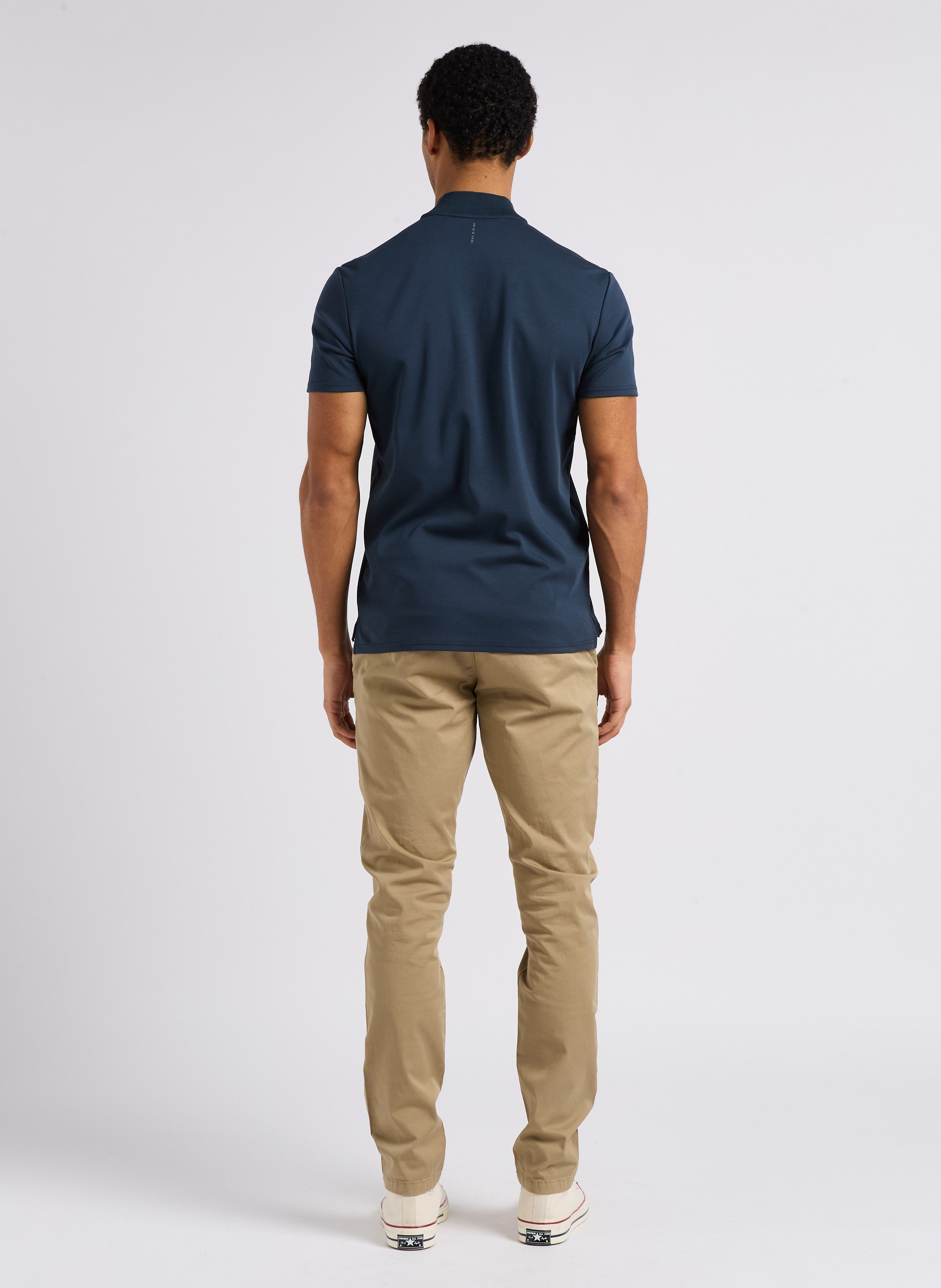 Chino van stretchkatoen IKKS Beige