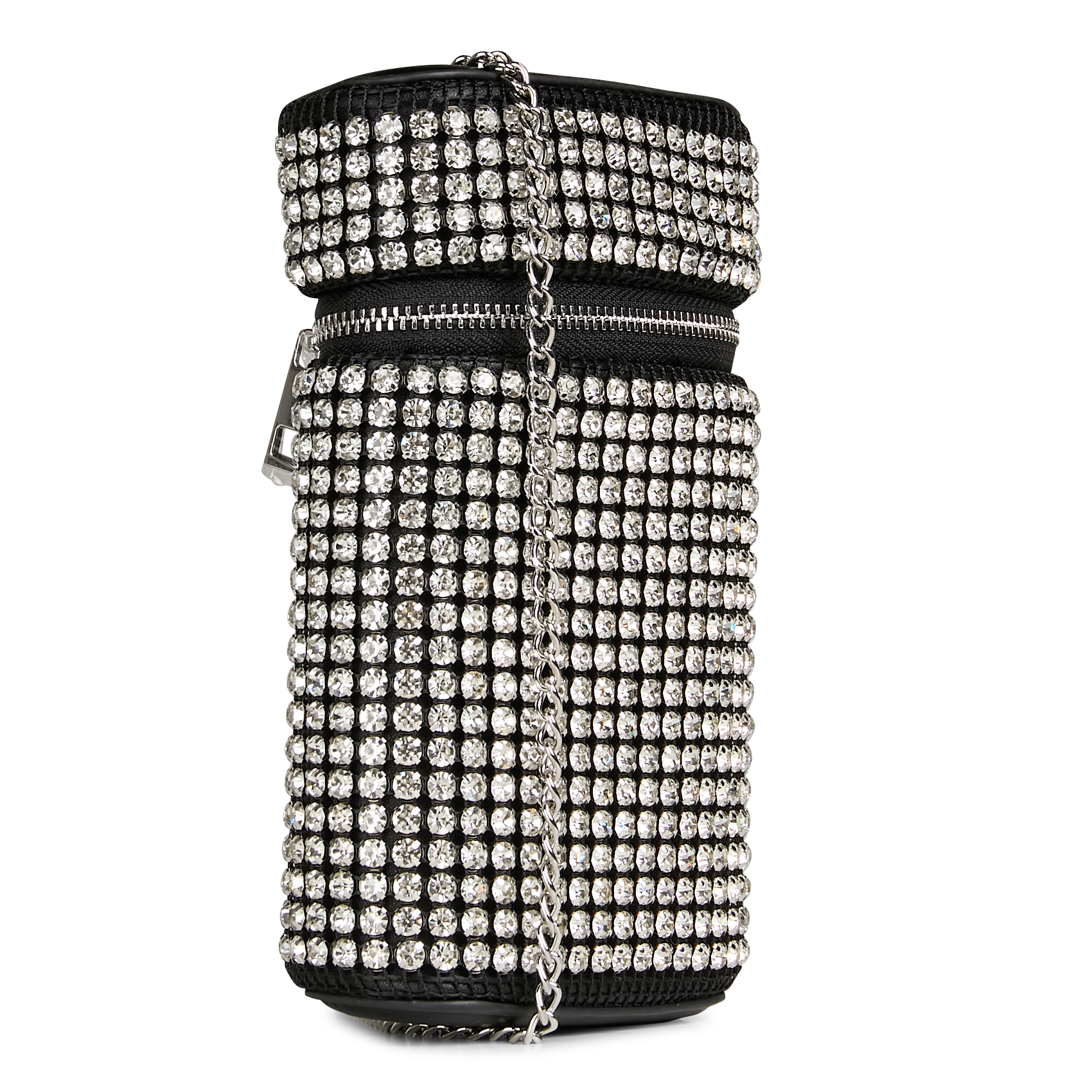 Pochette téléphone à strass AU PRINTEMPS PARIS Noir