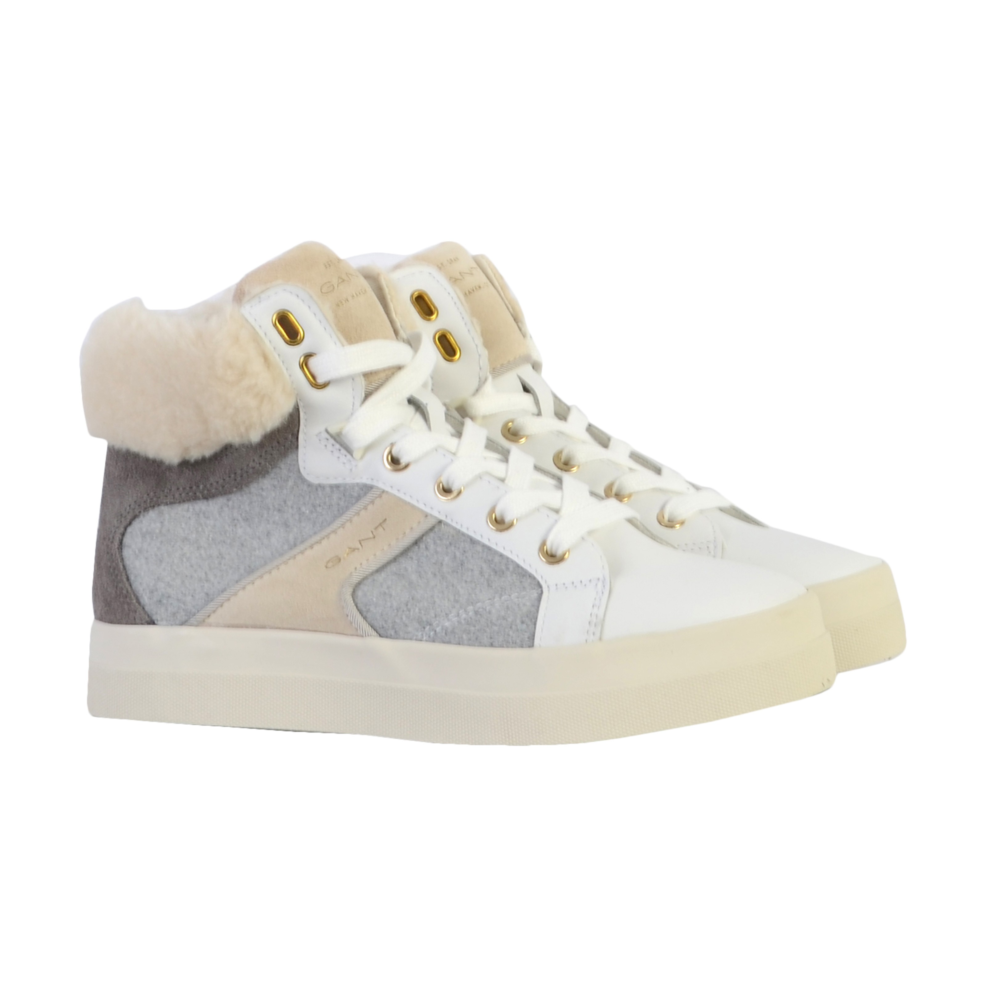 Avona leather sneakers GANT Beige