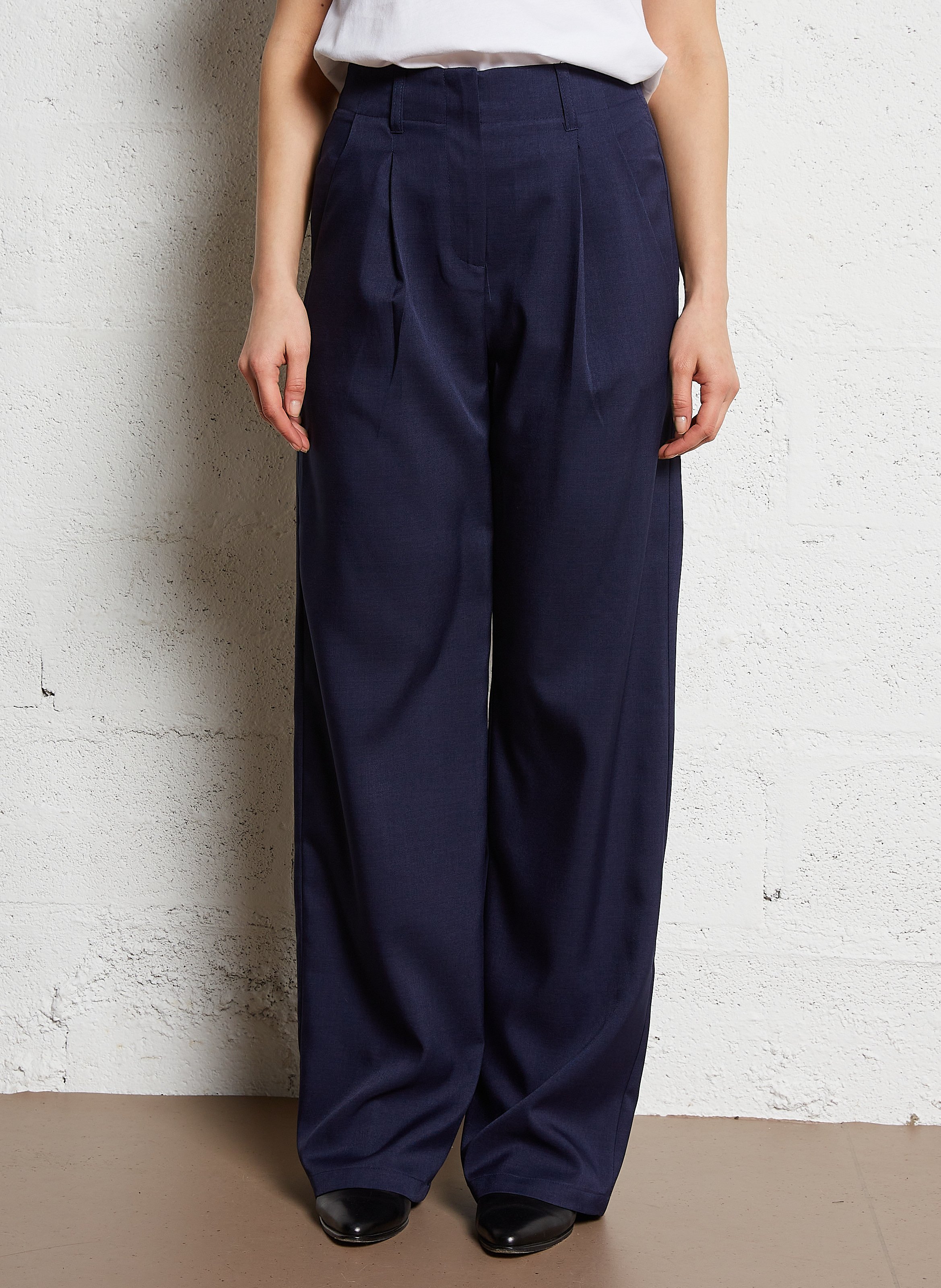 Wijde broek LA PETITE ETOILE Blauw