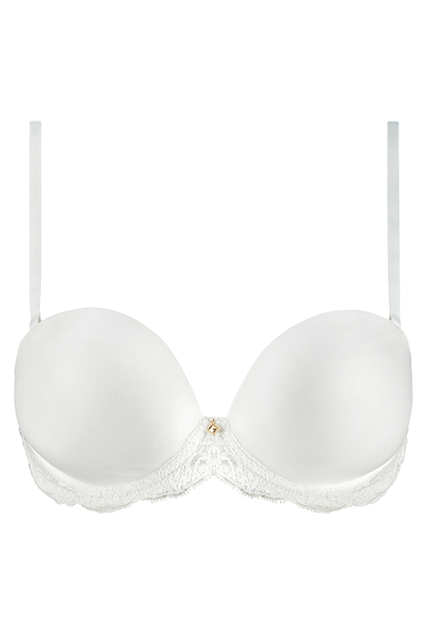 Plunge bandeau bra AUBADE White