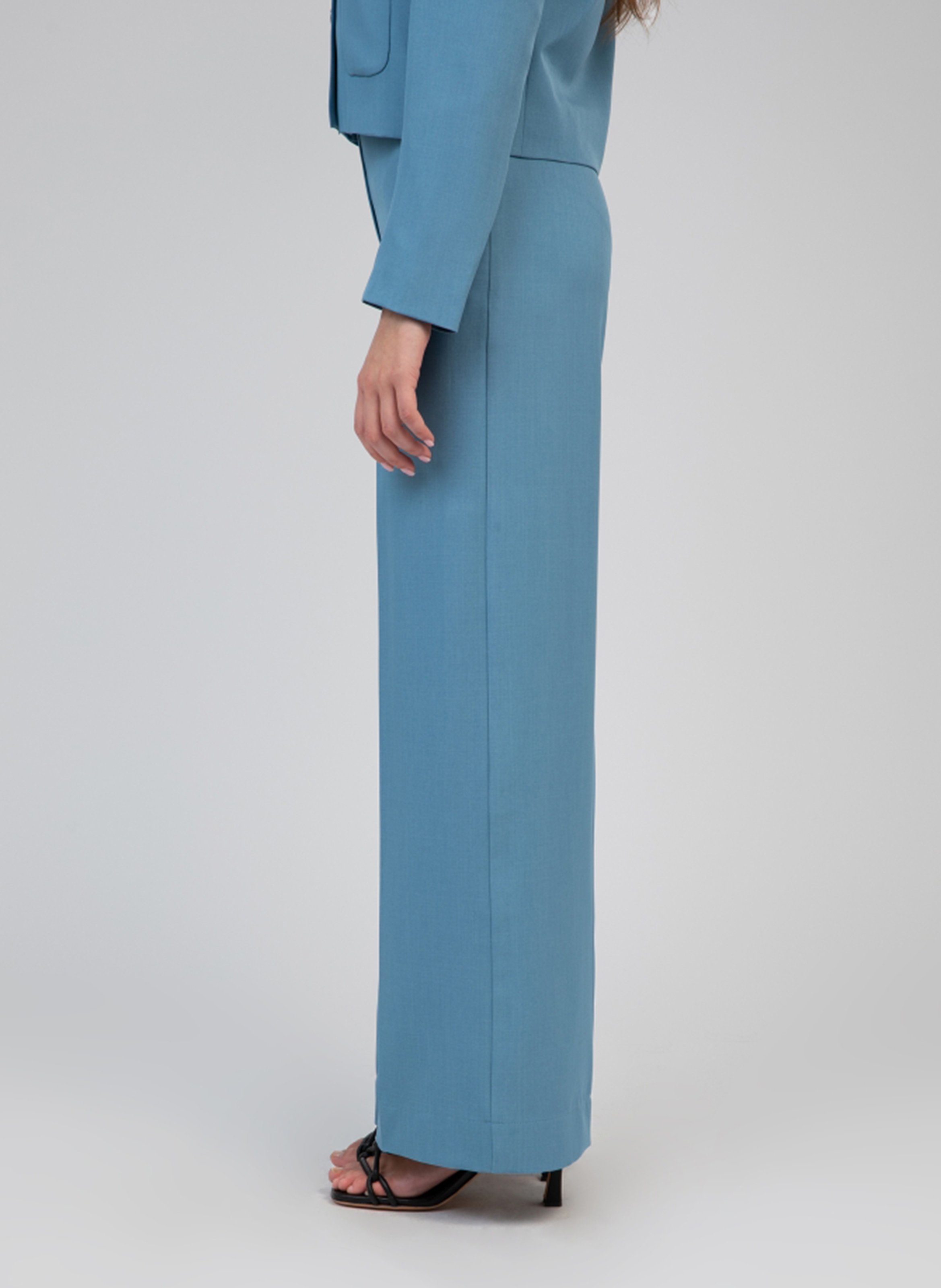 Wide trousers AN'GE Blue