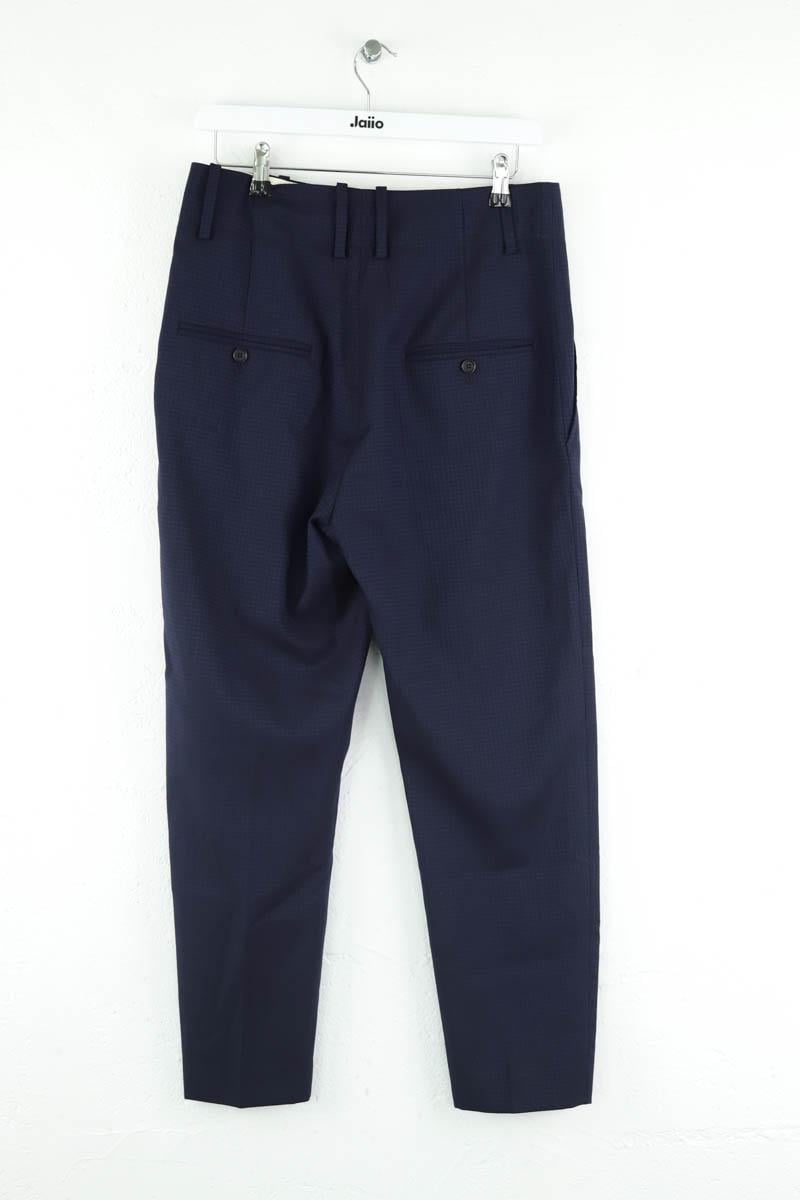Bandol straight woollen trousers ISABEL MARANT ÉTOILE - SECONDE MAIN Blue