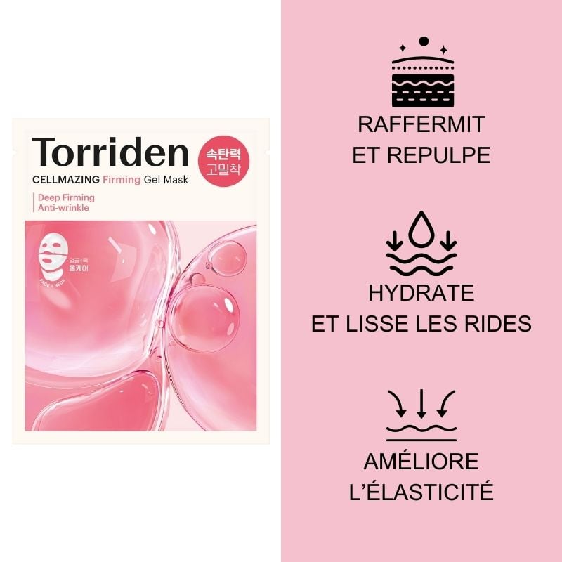 CELLMAZING - MASQUE GEL FERMETE AU COLLAGENE 5D TORRIDEN No color