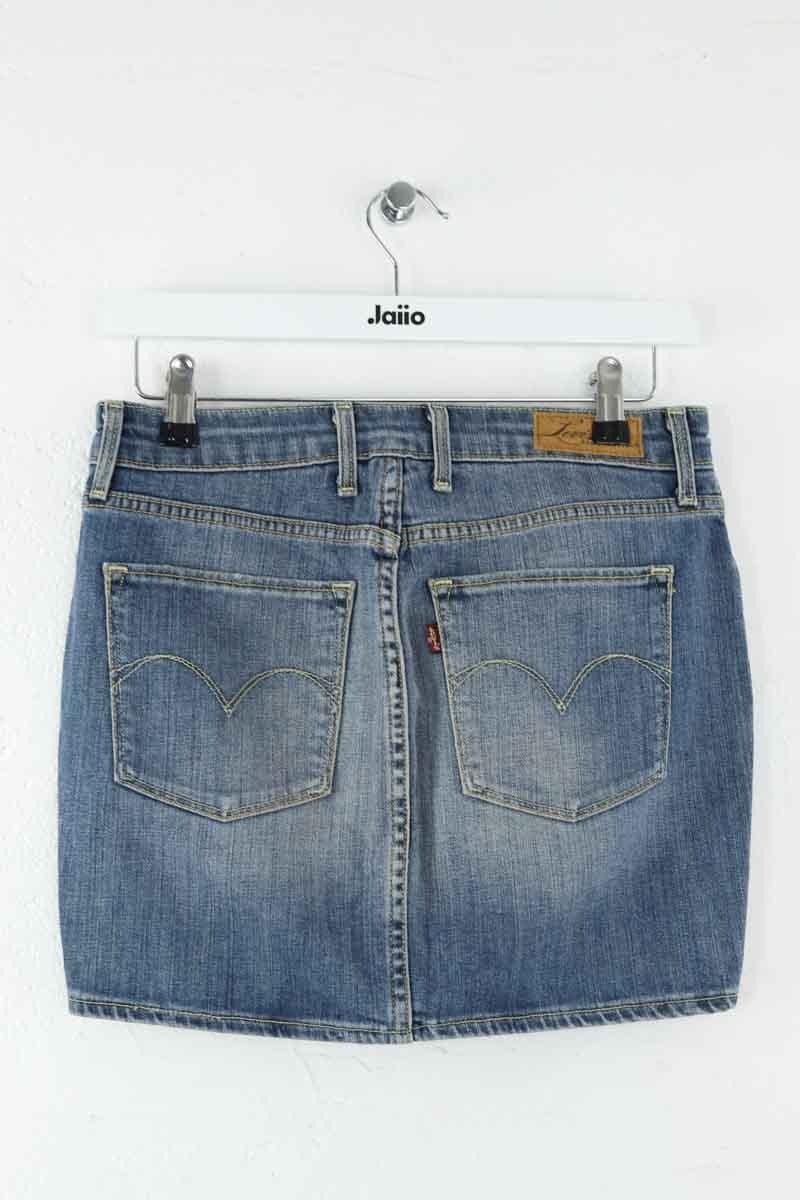 Cotton mini skirt LEVI'S - Seconde main Blue