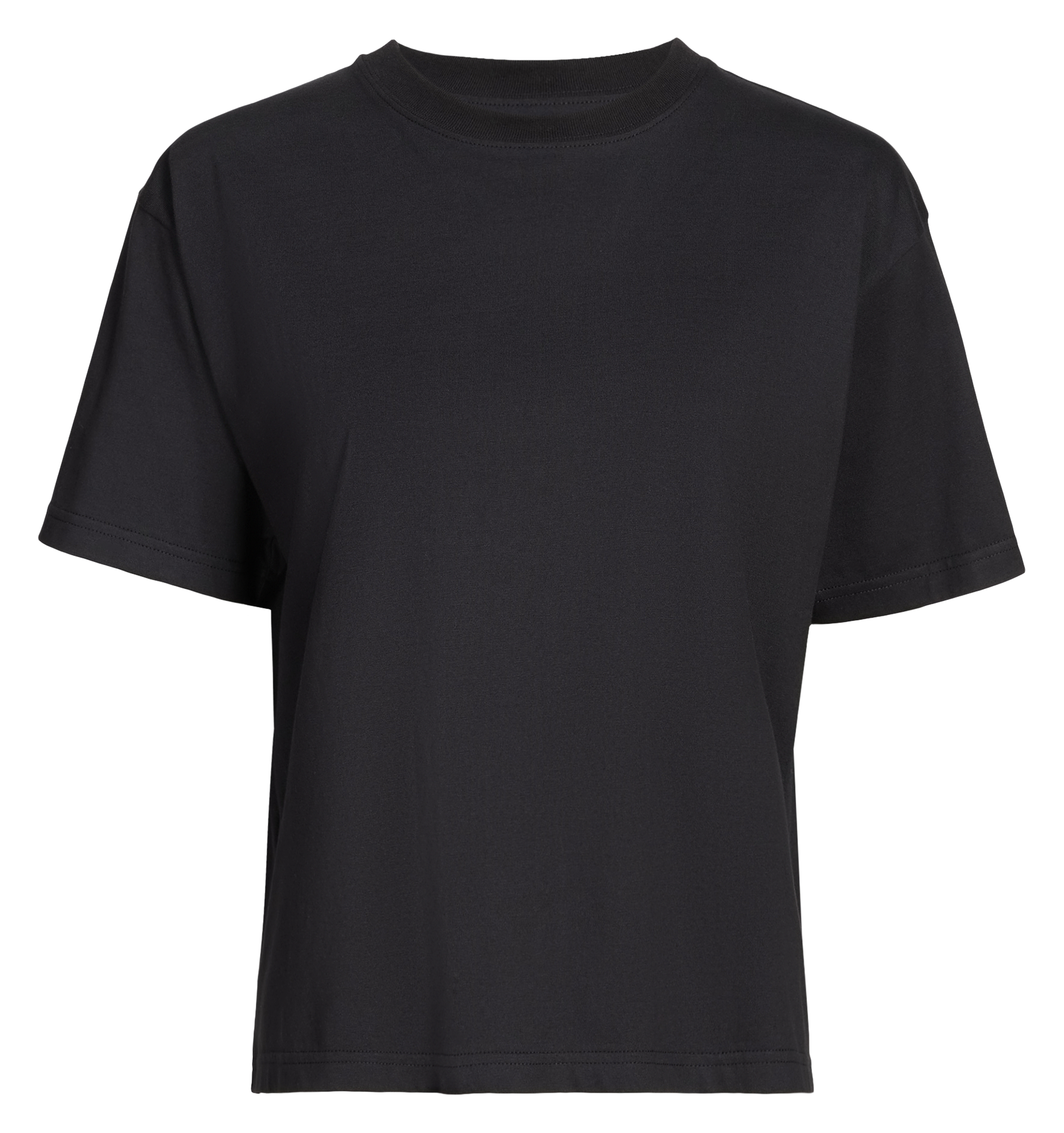 Tee-shirt oversize en coton SAISON 1865 Noir