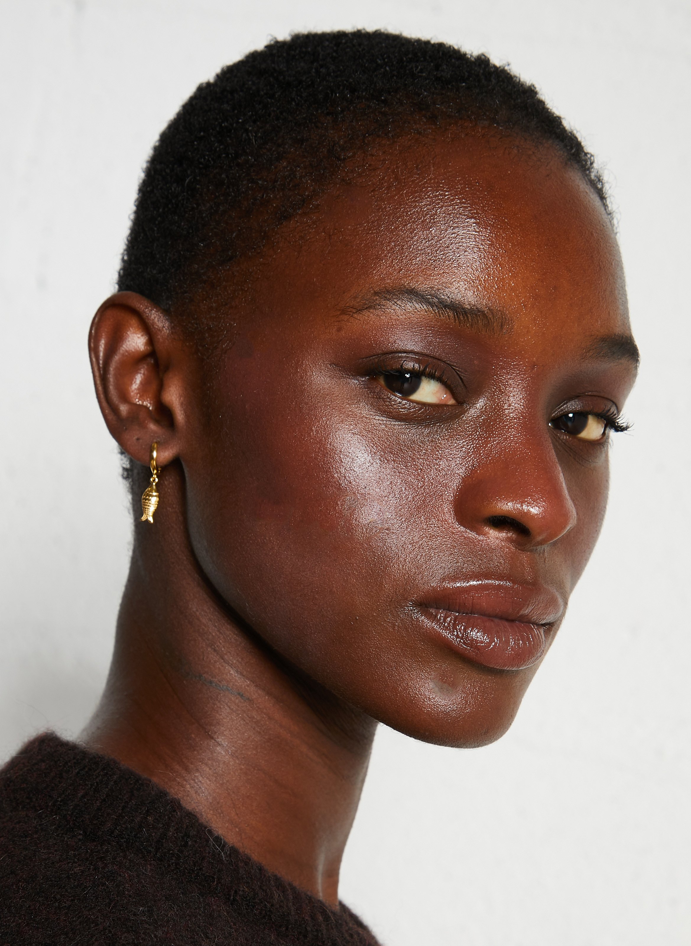 Mini aros colgantes pez FEEKA Dorado