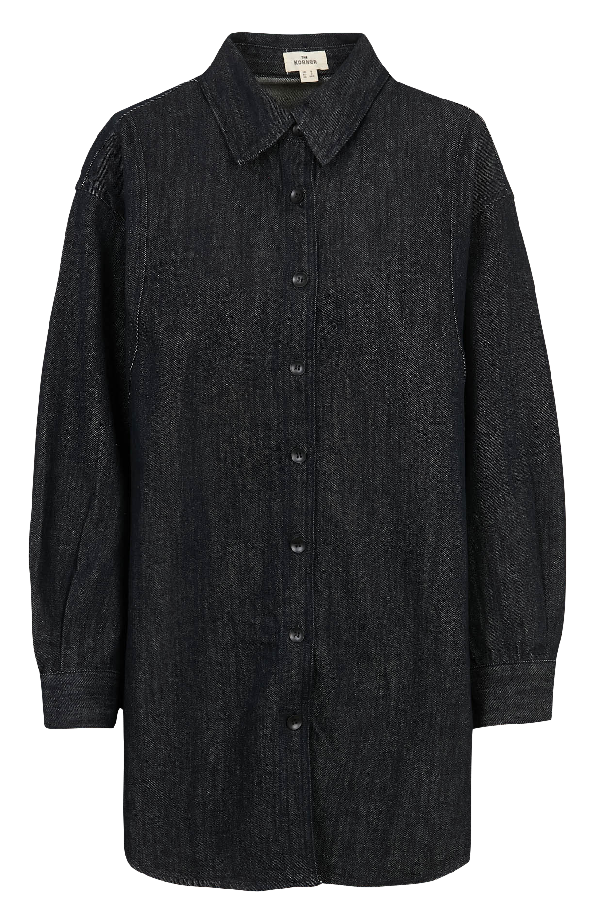 Jeanshemd mit klassischem Kragen THE KORNER Blau