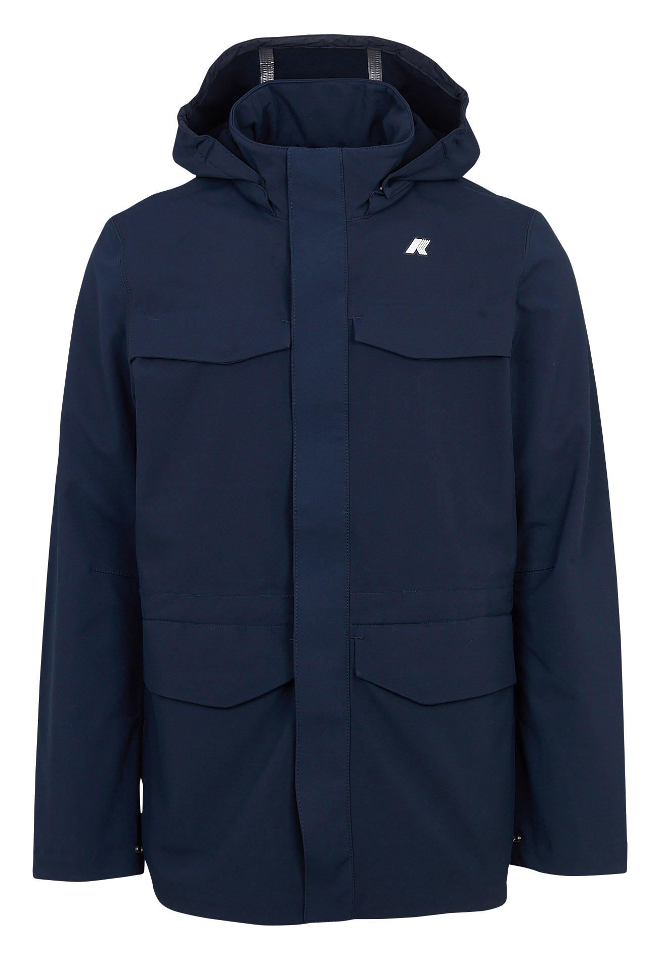 Imperméable col montant K-WAY Bleu