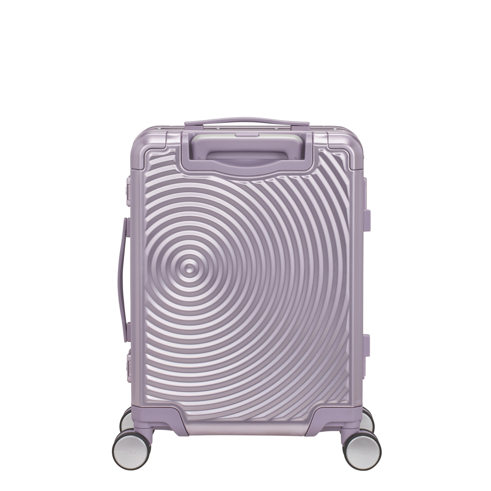 Aluminum suitcase with 4 wheels size S AMERICAN TOURISTER Purple