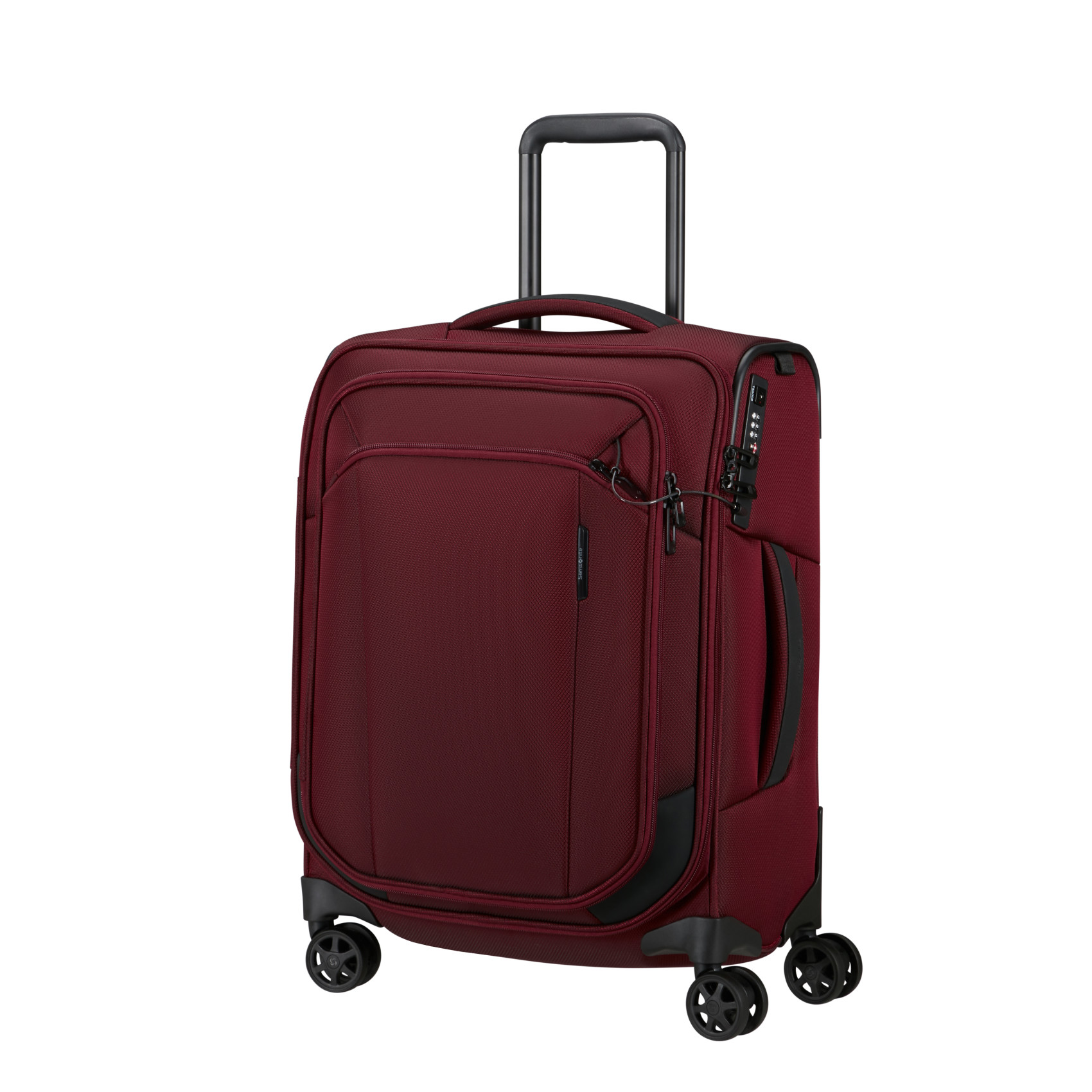 Respark valise 4 roues business case taille s SAMSONITE Rouge