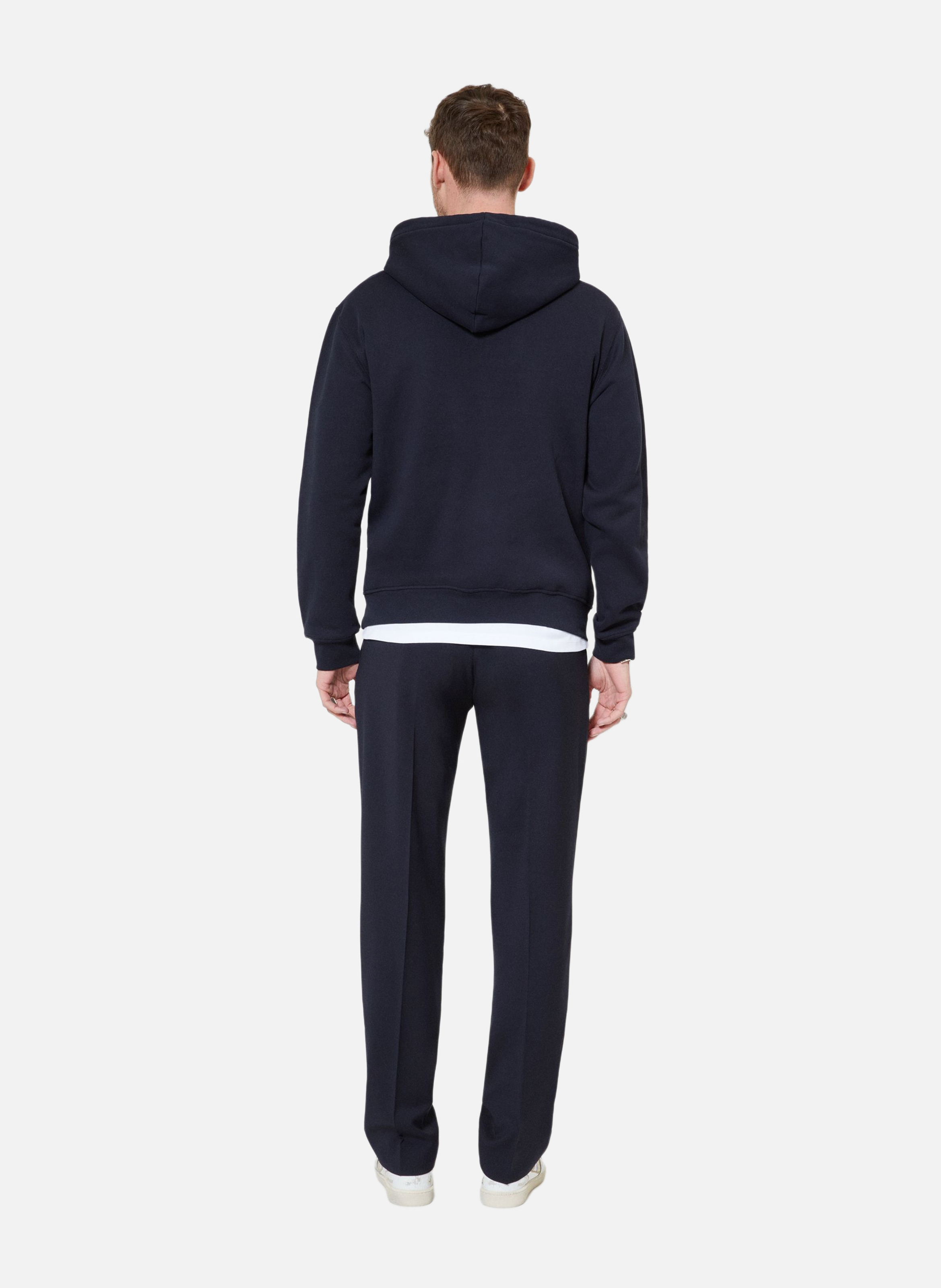 Hooded sweatshirt with logo THE KOOPLES Blue