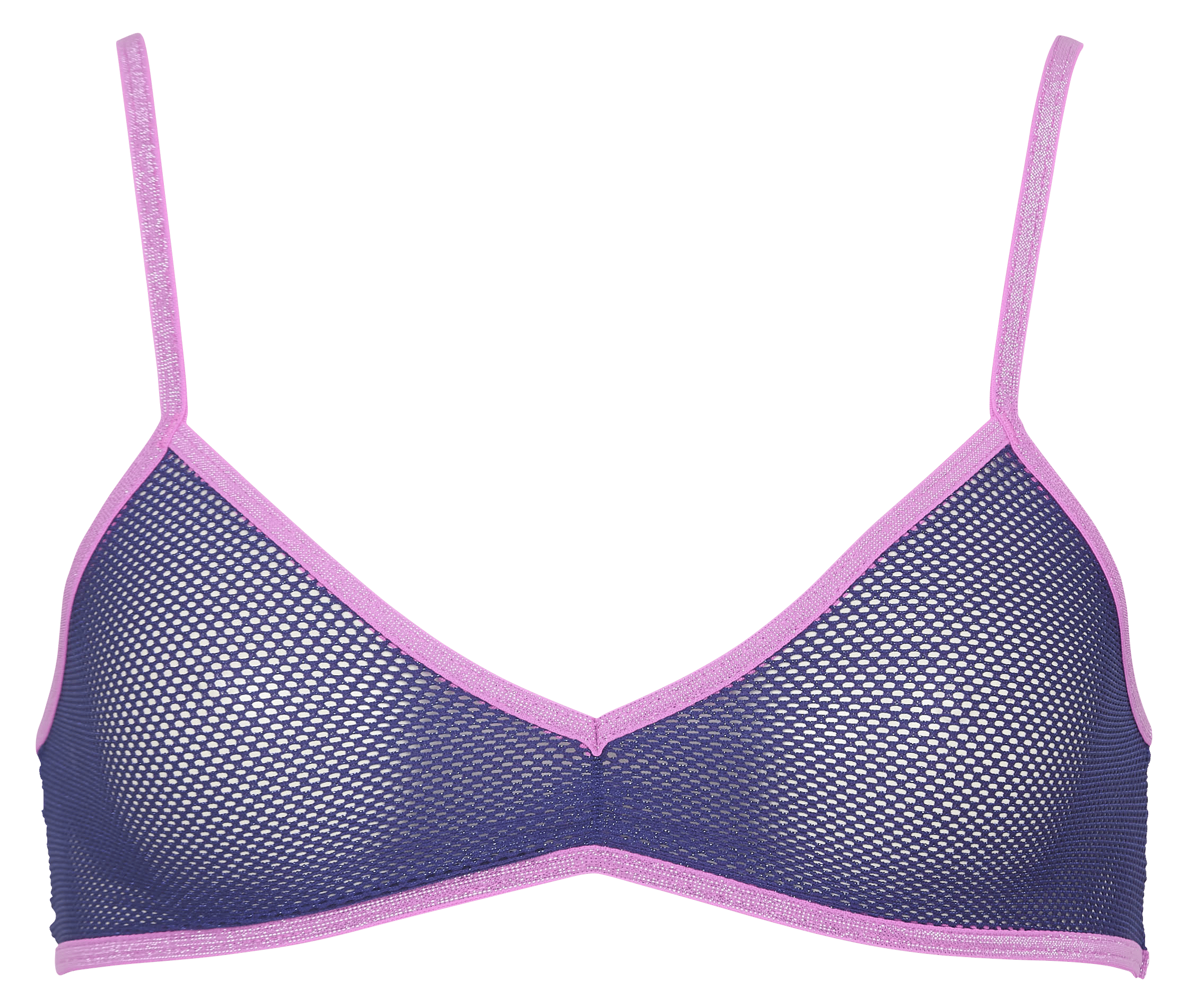 Brassière en résilles LA NOUVELLE Bleu