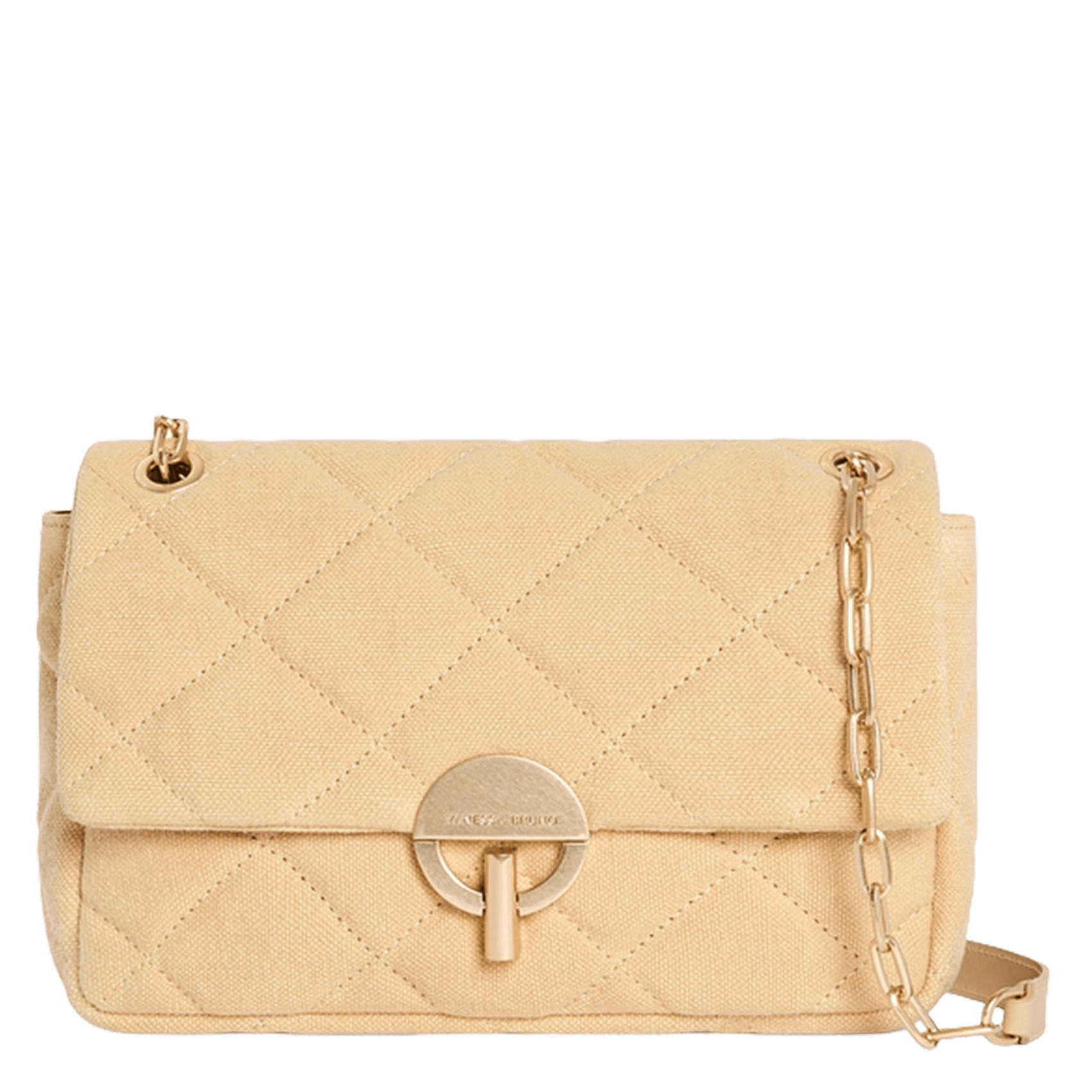 Sac bandoulière en lin VANESSA BRUNO Orange