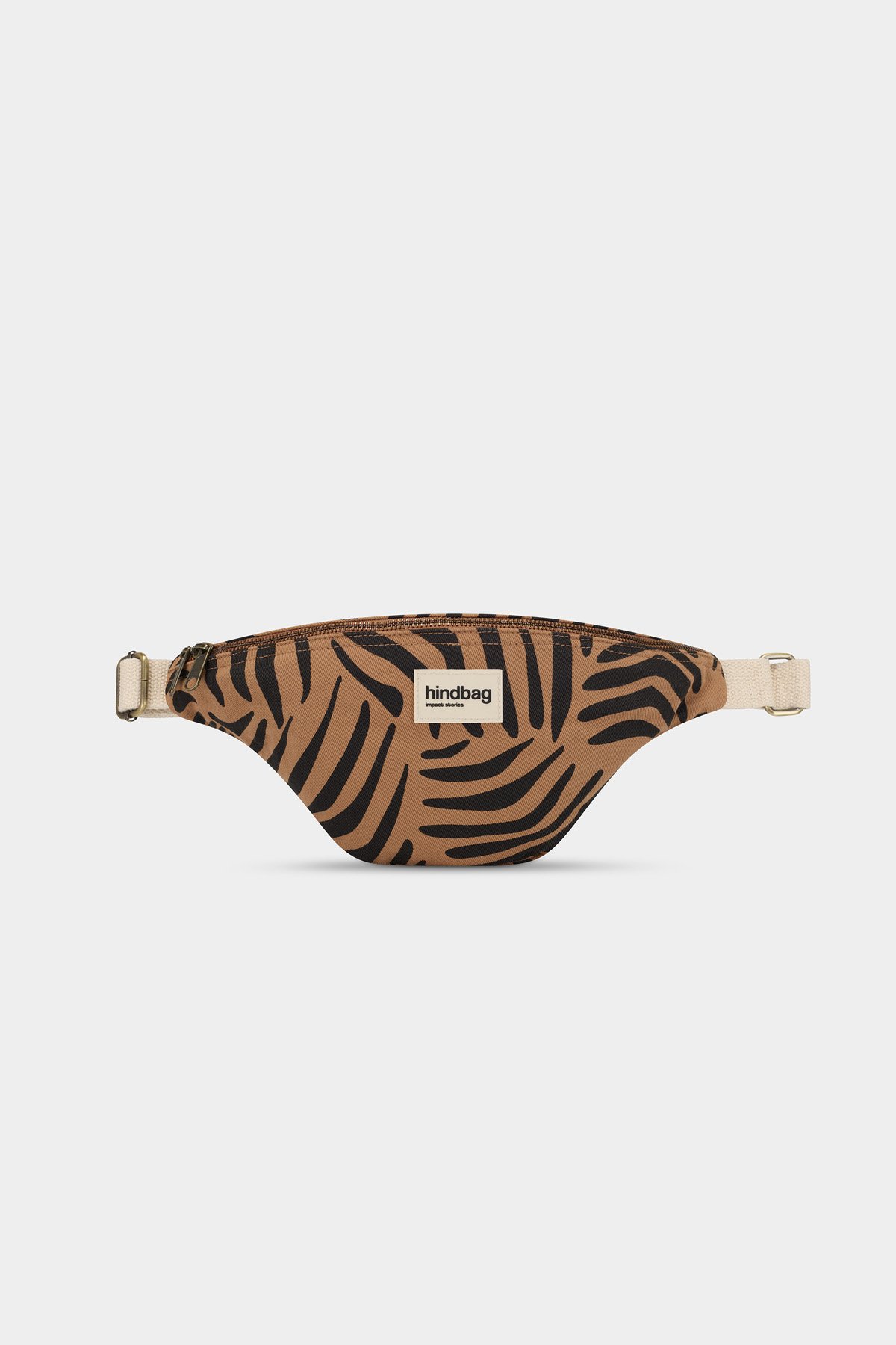 Cotton waist bag OLIVIA Cannelle