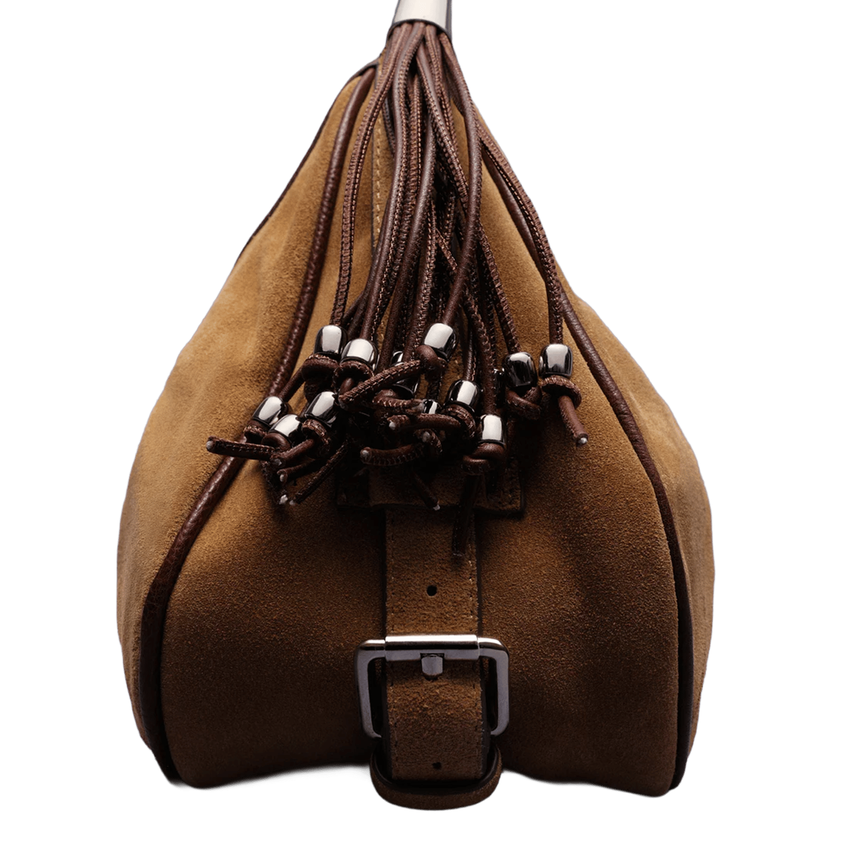 Sac porté  épaule en coton LAAGAM Beige