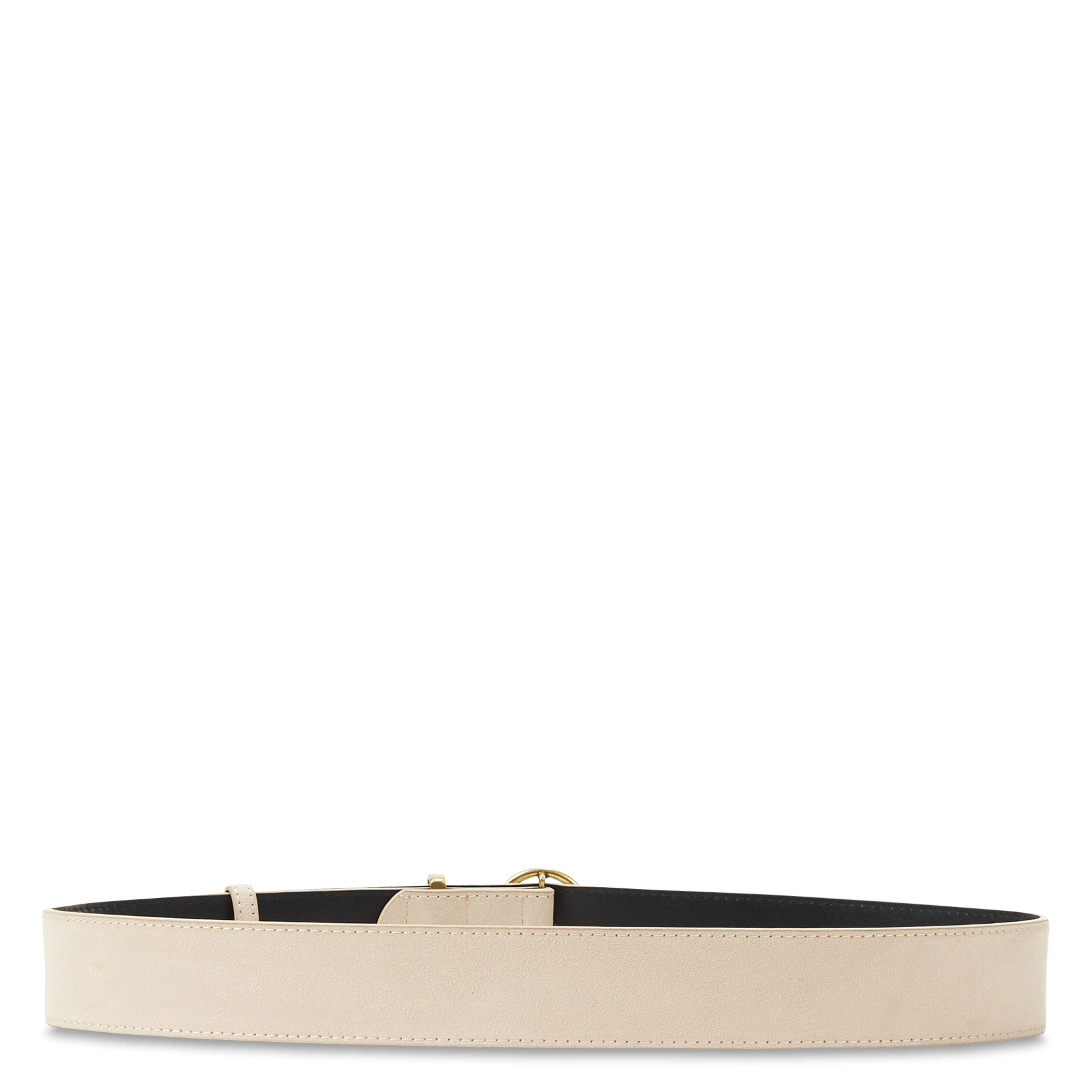 Ceinture en cuir velours | Beige GRACE ET MILA Femme