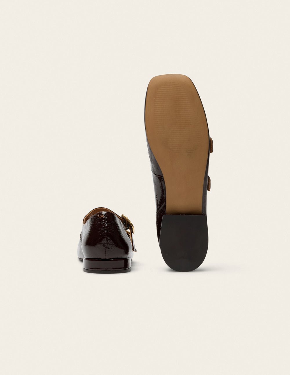 Ballet pumps ODAJE Brown