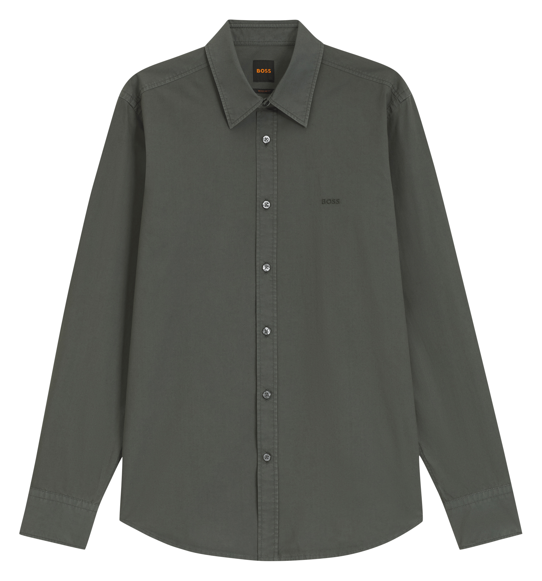 Chemise regular en coton BOSS