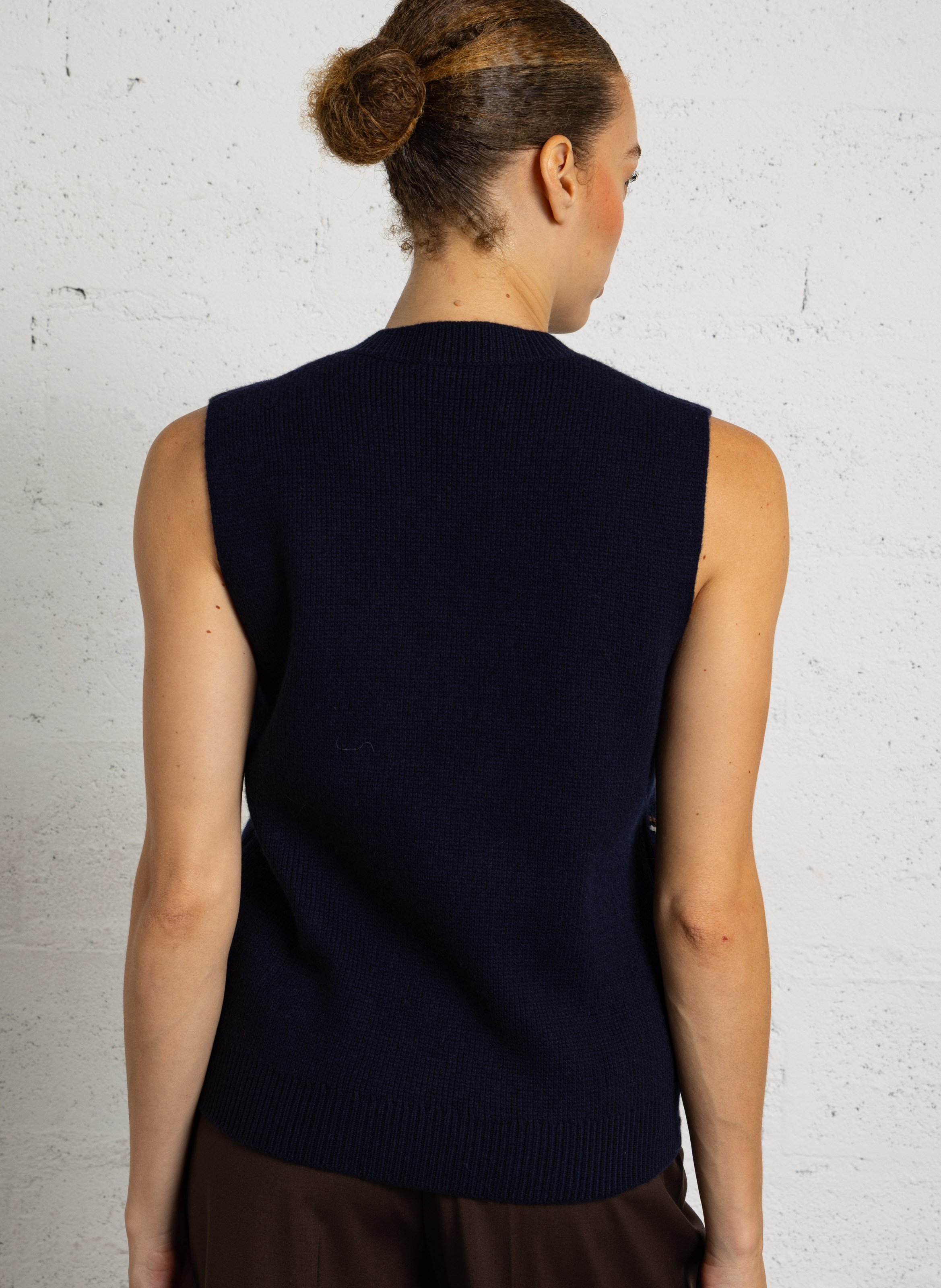Round-neck wool sweater MAX MARA WEEK END Blue