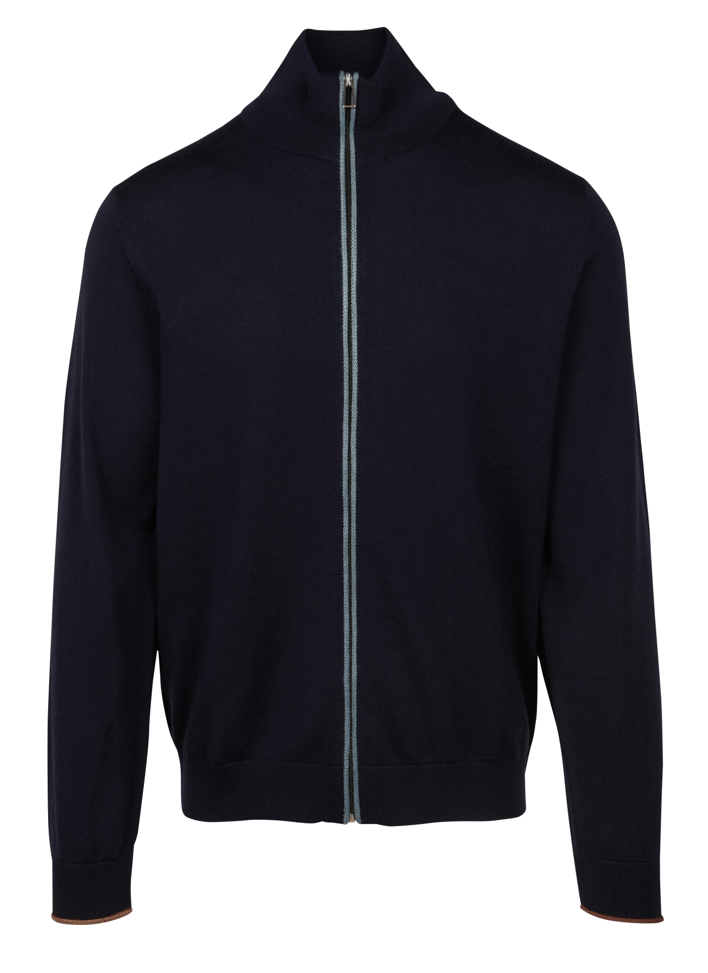 Wool high-neck cardigan PAUL SMITH Blue