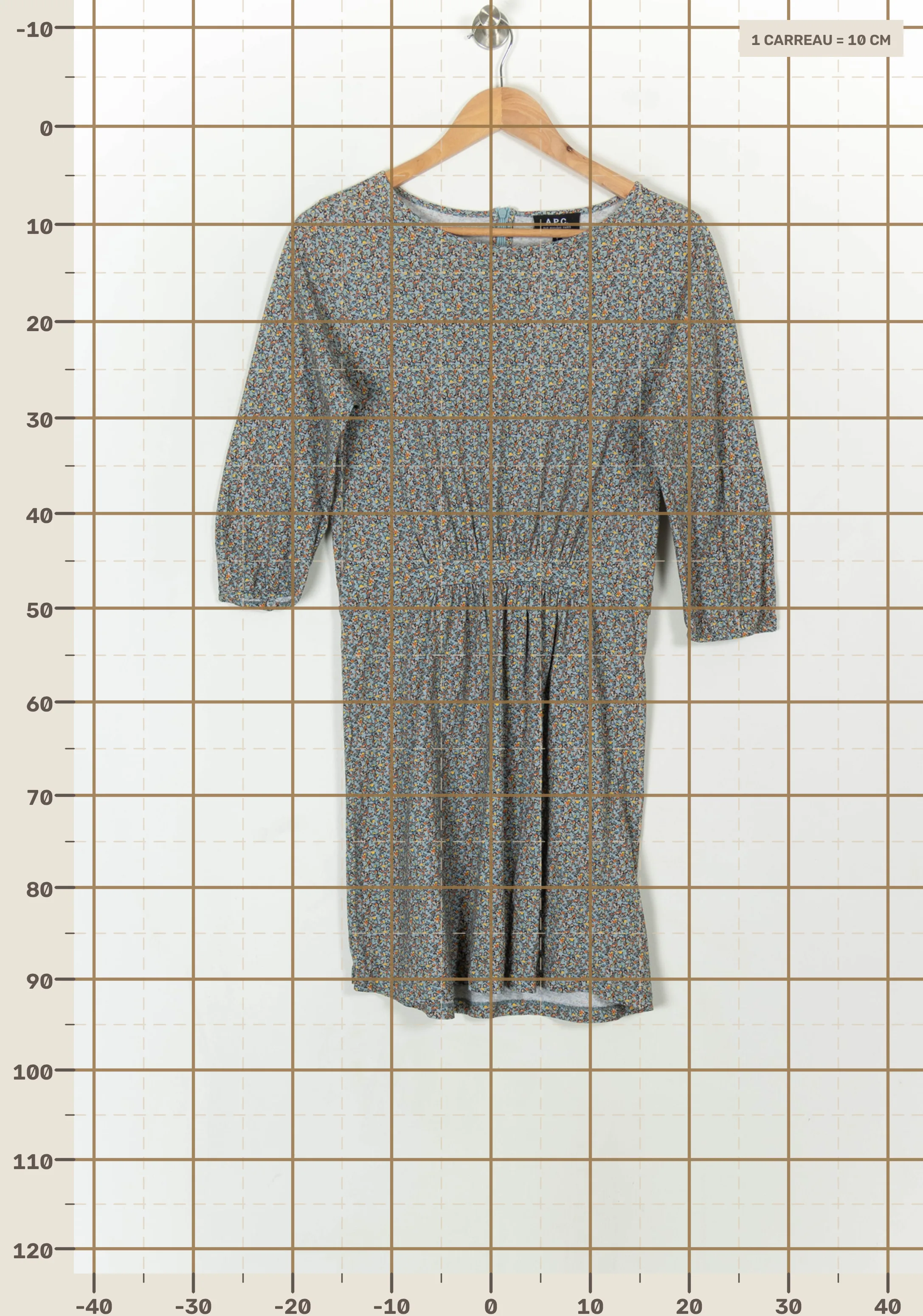 Short & midi dress A.P.C - Seconde main Blue