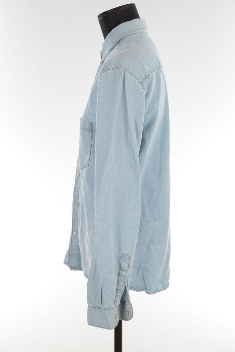 Cotton shirt AMI PARIS - Seconde Main Blue