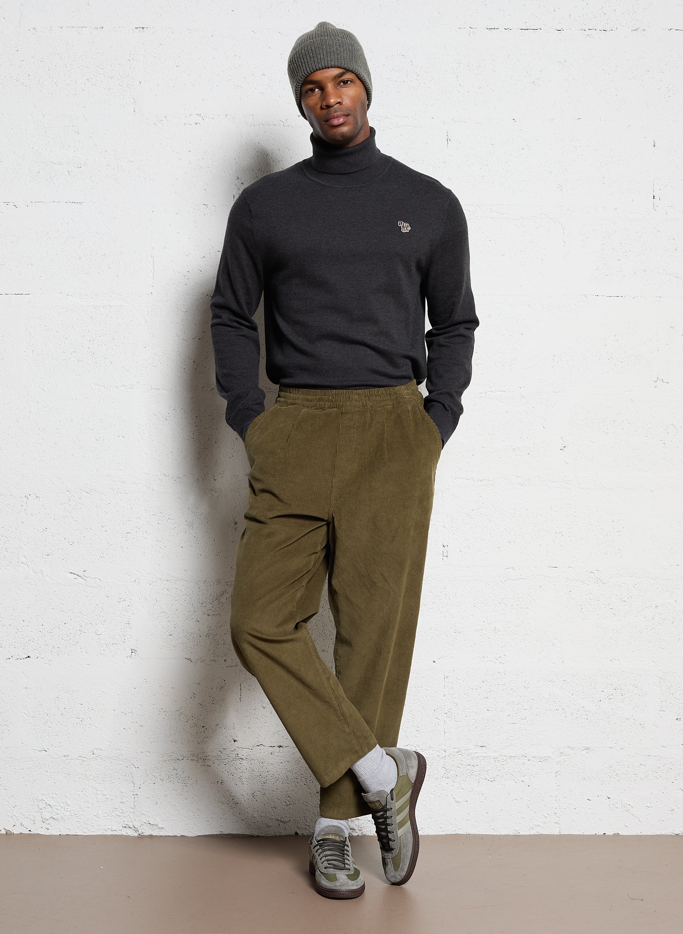 Paul Smith｜LONG-SLEEVED ZIP-UP/TURTLENECK (MENS REG FIT Paul Smith Wool turtleneck sweater | Men's Clothing | Vitkac