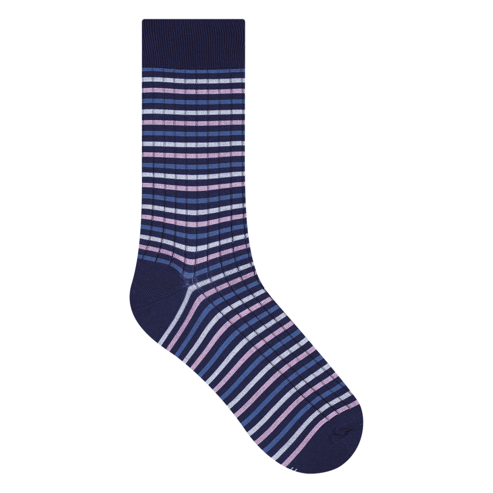 Striped blended cotton socks BLEUFORET Multicolored