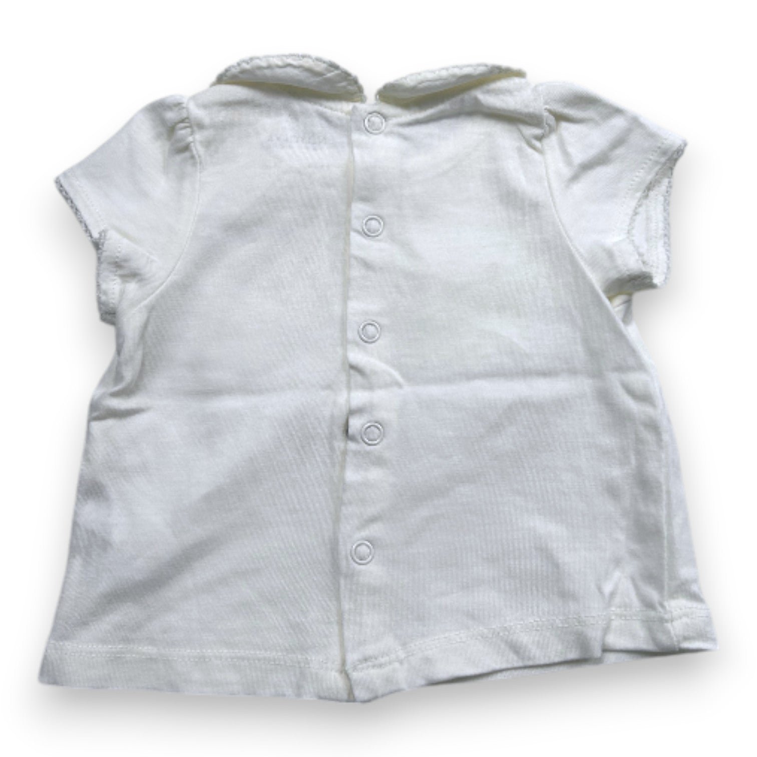 White baby t-shirt - 3 months NATALYS - Seconde Main White