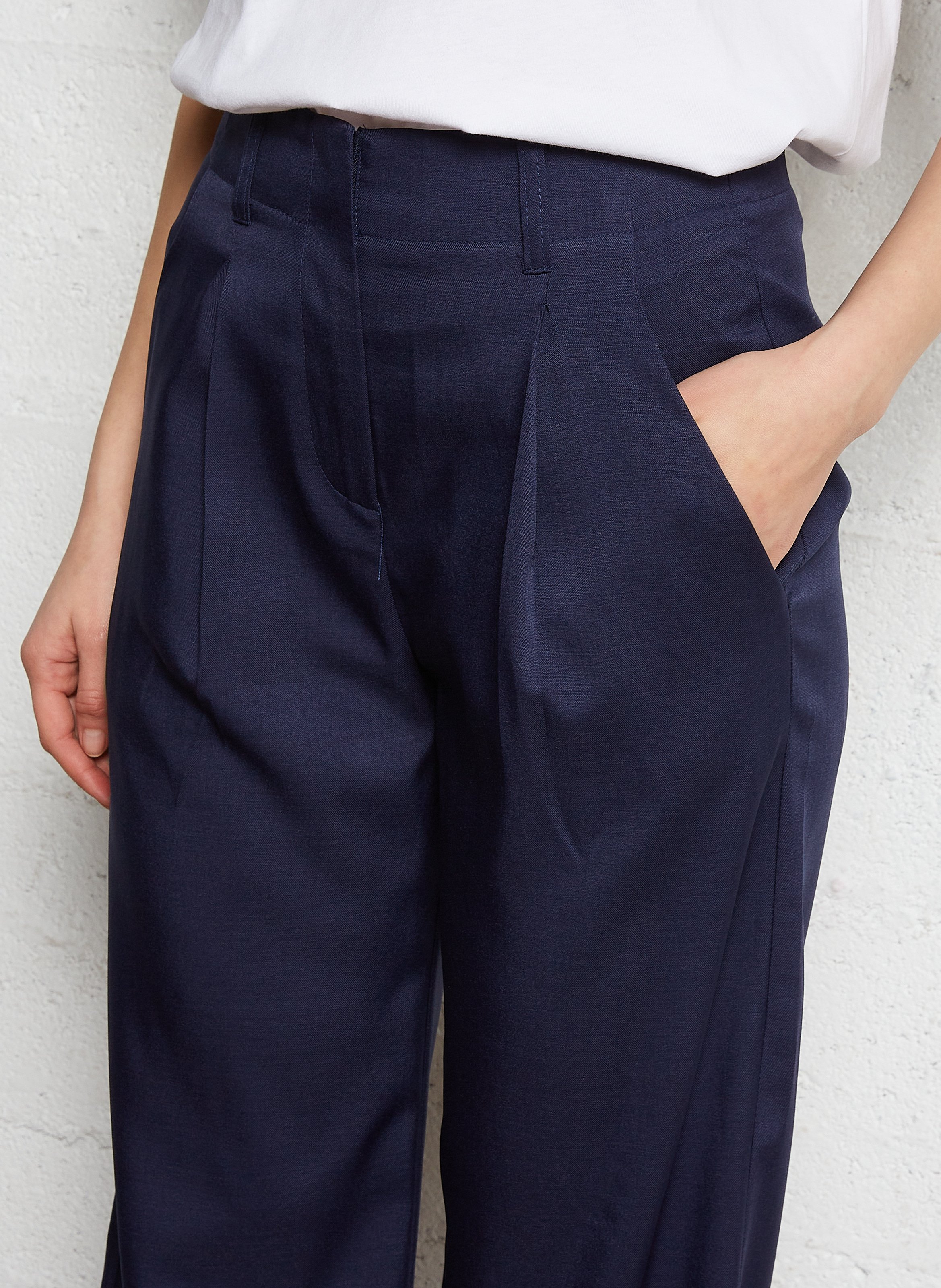 Wijde broek LA PETITE ETOILE Blauw