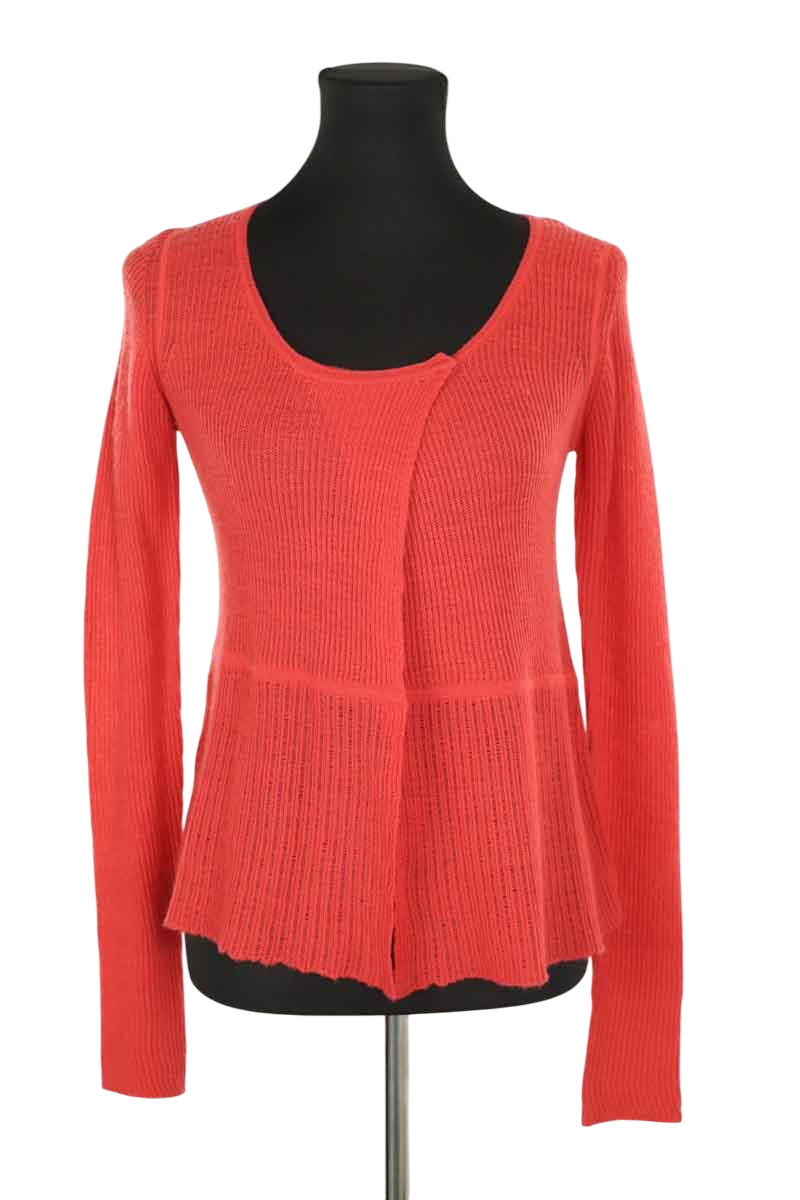 Chip wool cardigan ISABEL MARANT ÉTOILE - SECONDE MAIN Orange