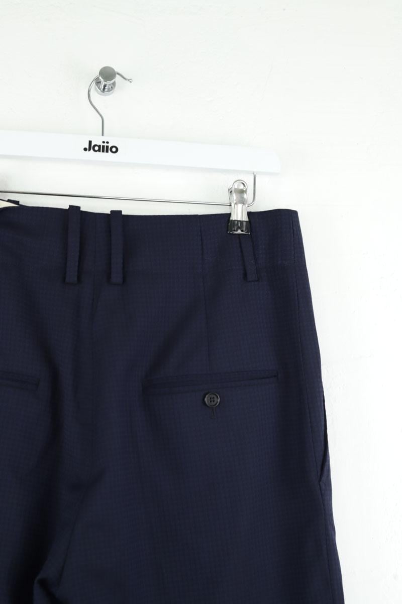 Bandol straight woollen trousers ISABEL MARANT ÉTOILE - SECONDE MAIN Blue