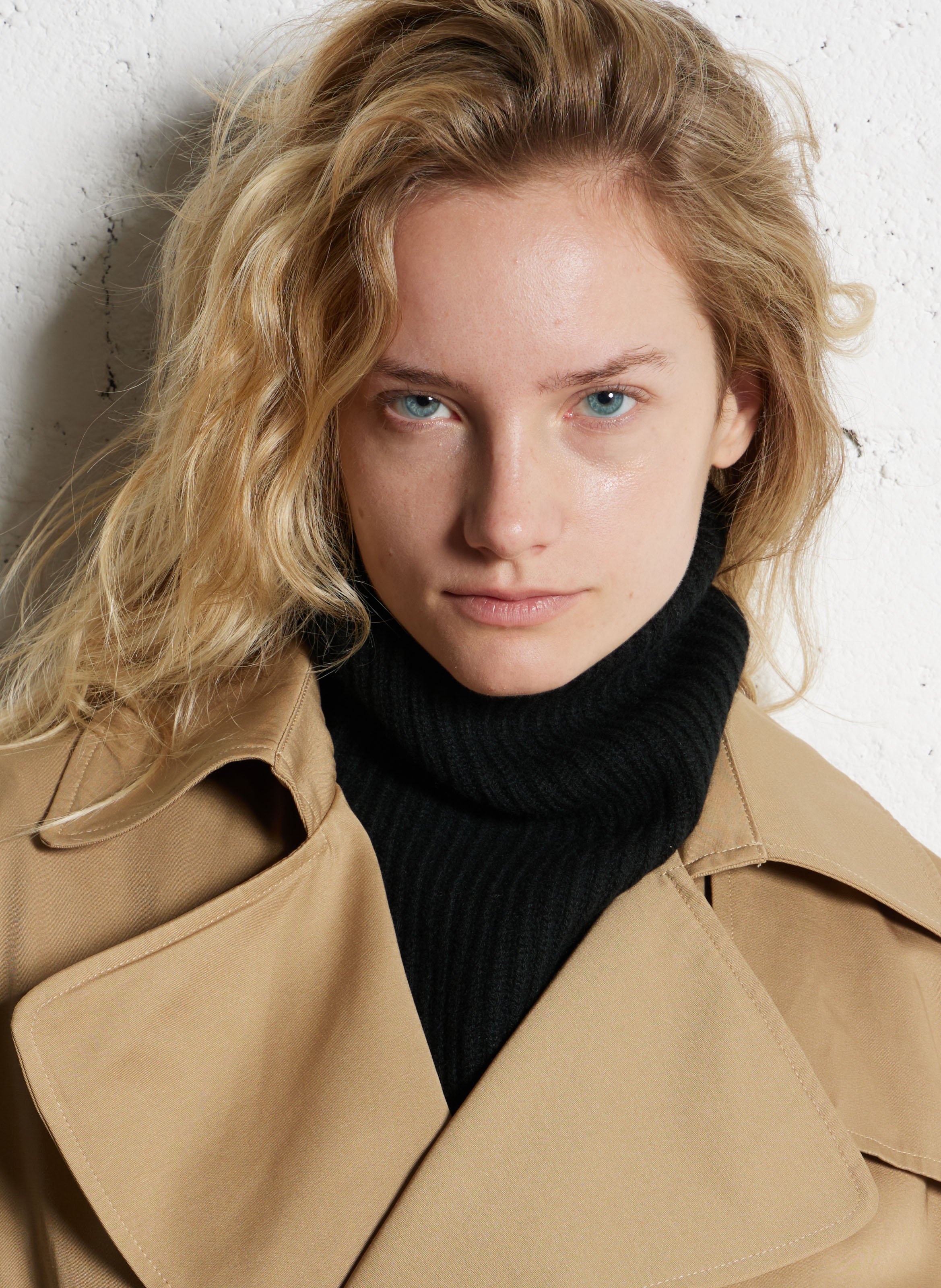 Col en cachemire KUJTEN Noir