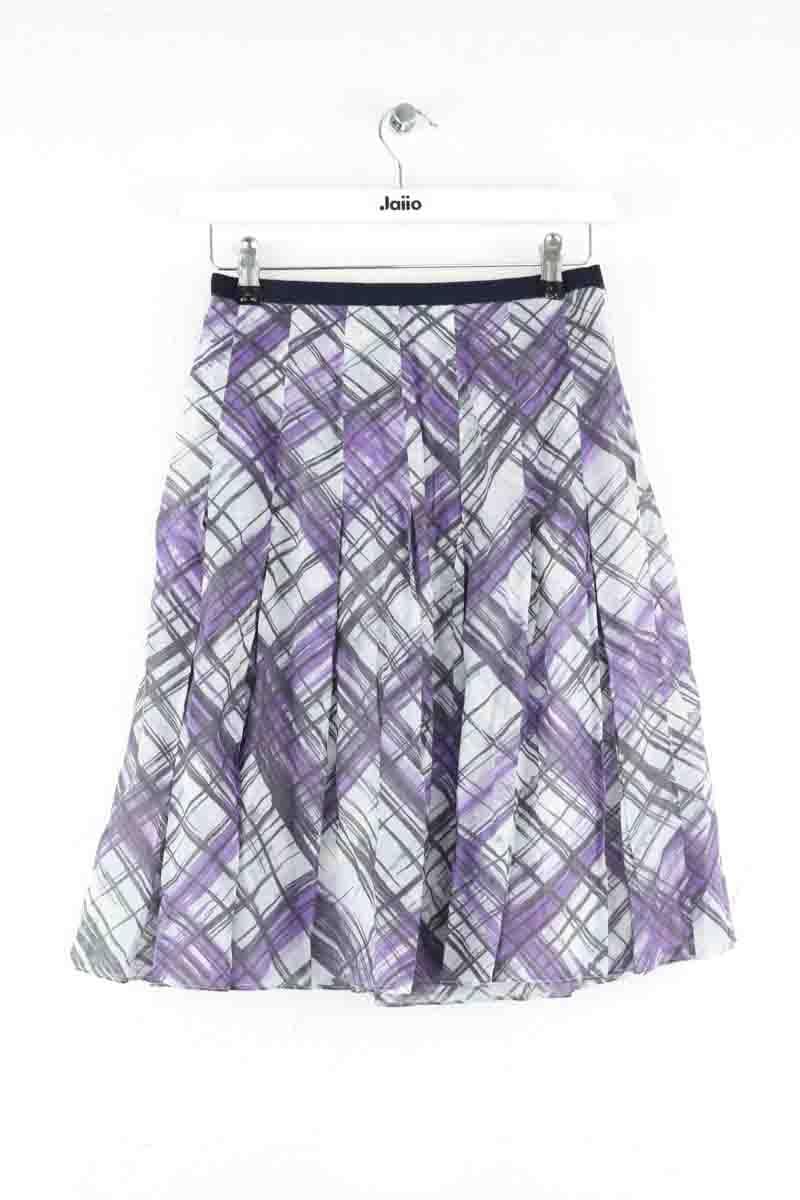 Cotton skirt Purple