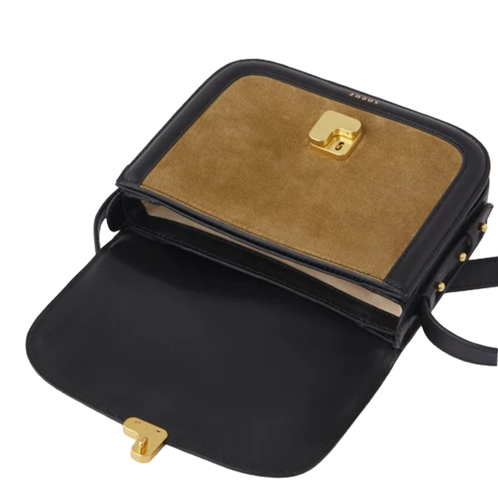 Dori leather shoulder bag SOEUR Brown