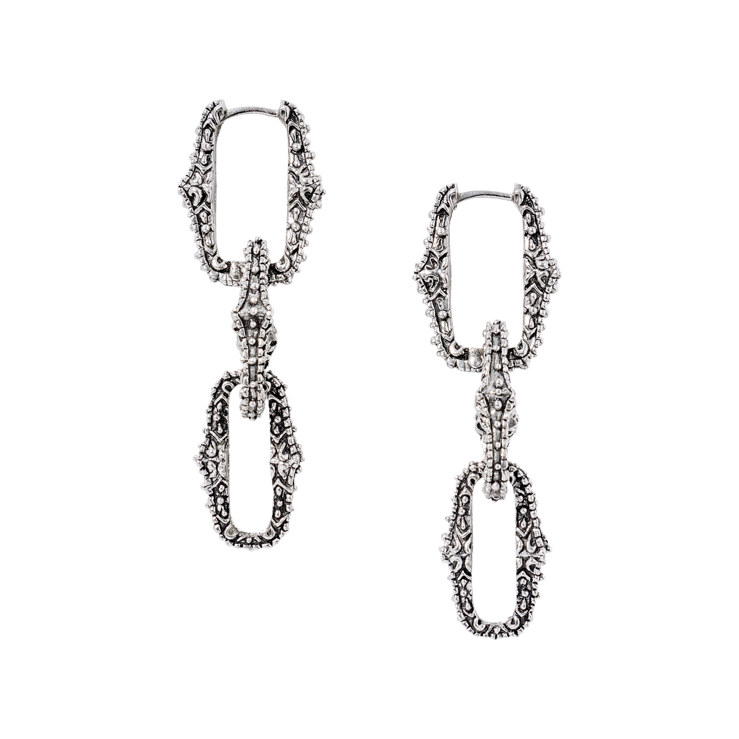 Boucles pendantes BA&SH Argent