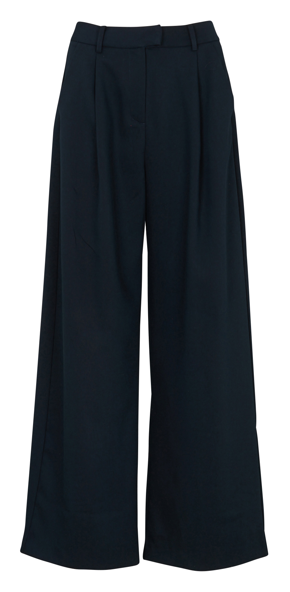 Pantalon large taille haute SUNCOO Bleu