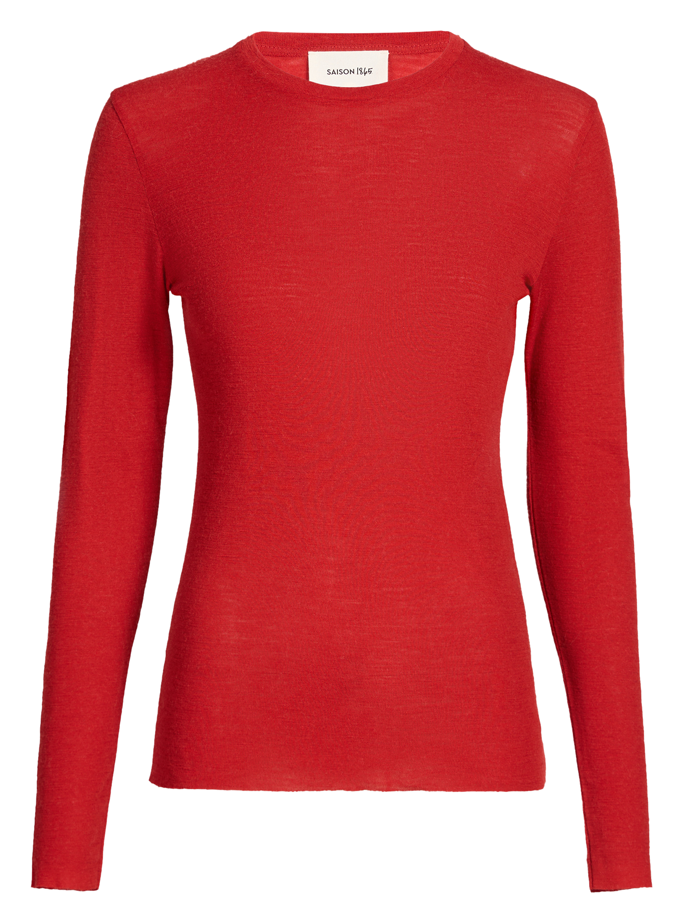 D&uuml;nner Wollpullover  SAISON 1865 Rot