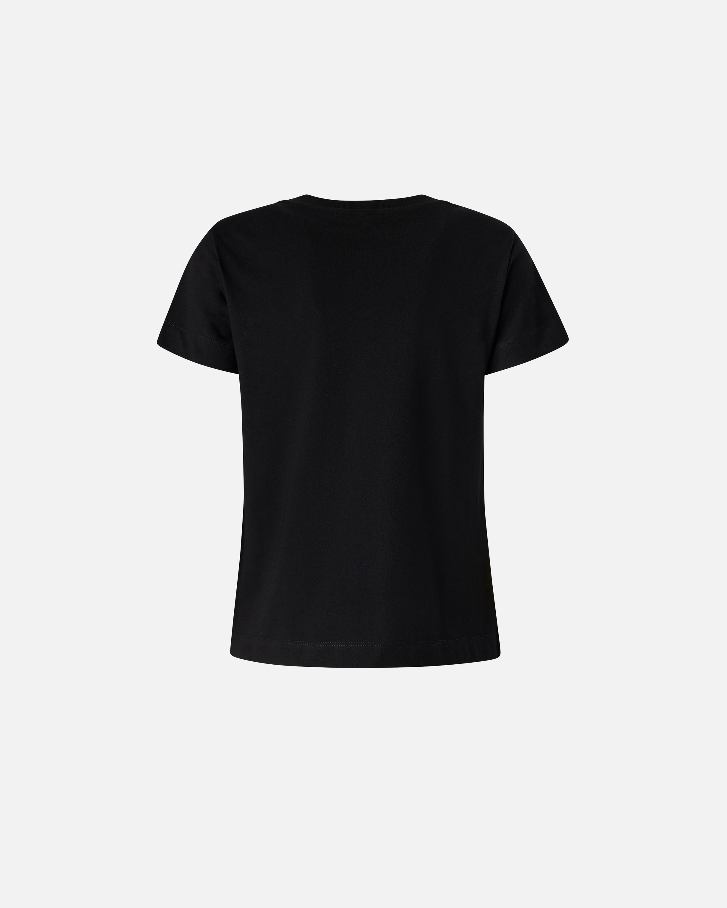 T-shirt with printed logo PINKO Black