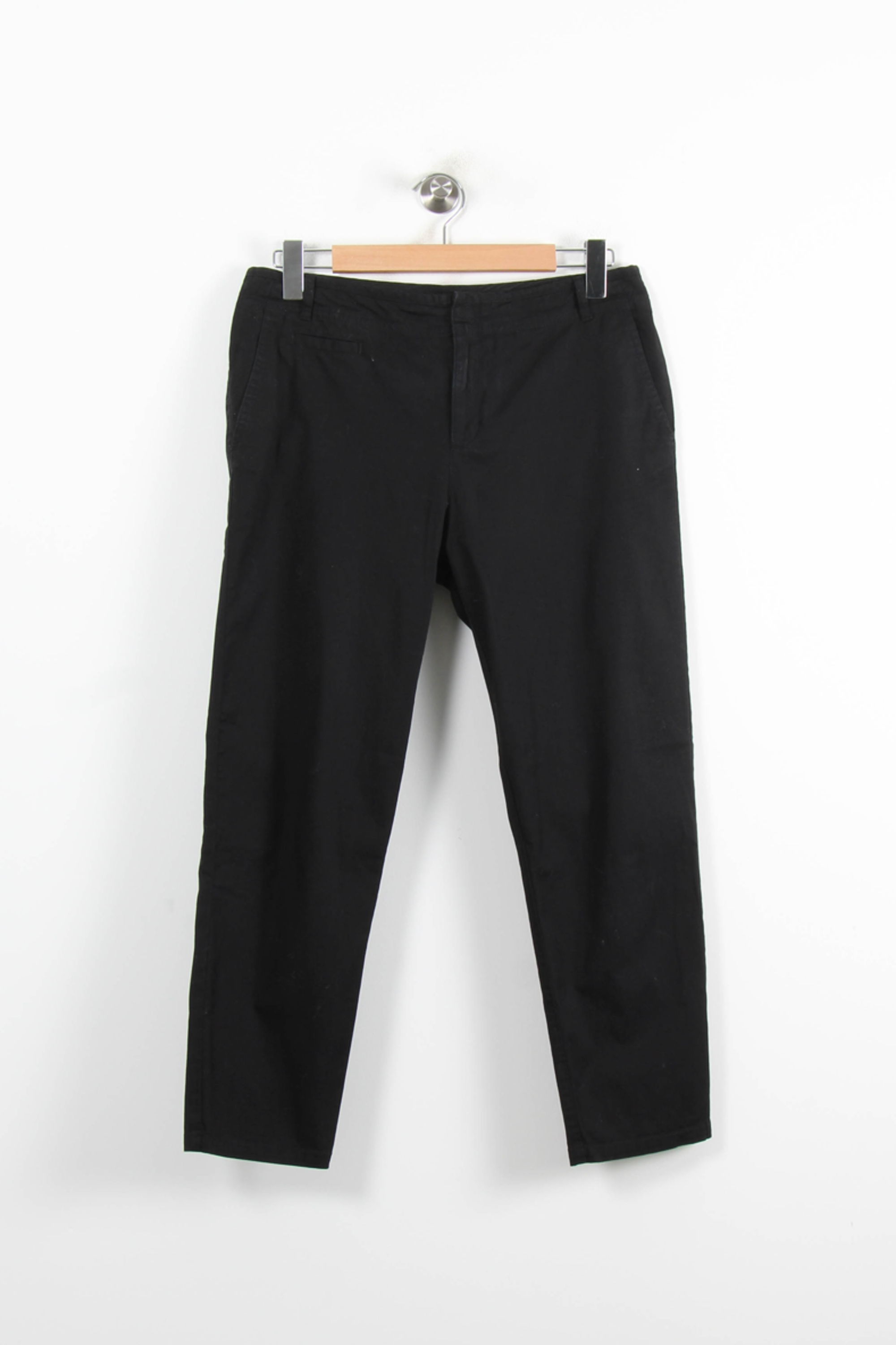 Cropped slim jeans with studs COMPTOIR DES COTONNIERS - Seconde main Black