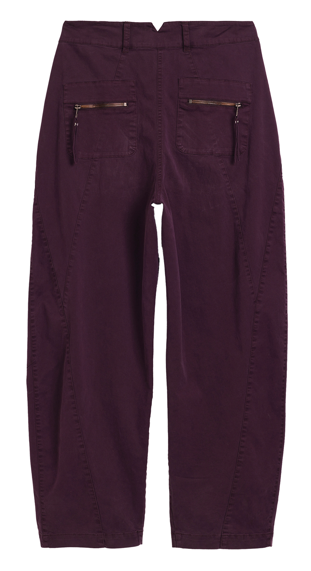 Pantalon large en coton mélangé DESIGUAL Rouge