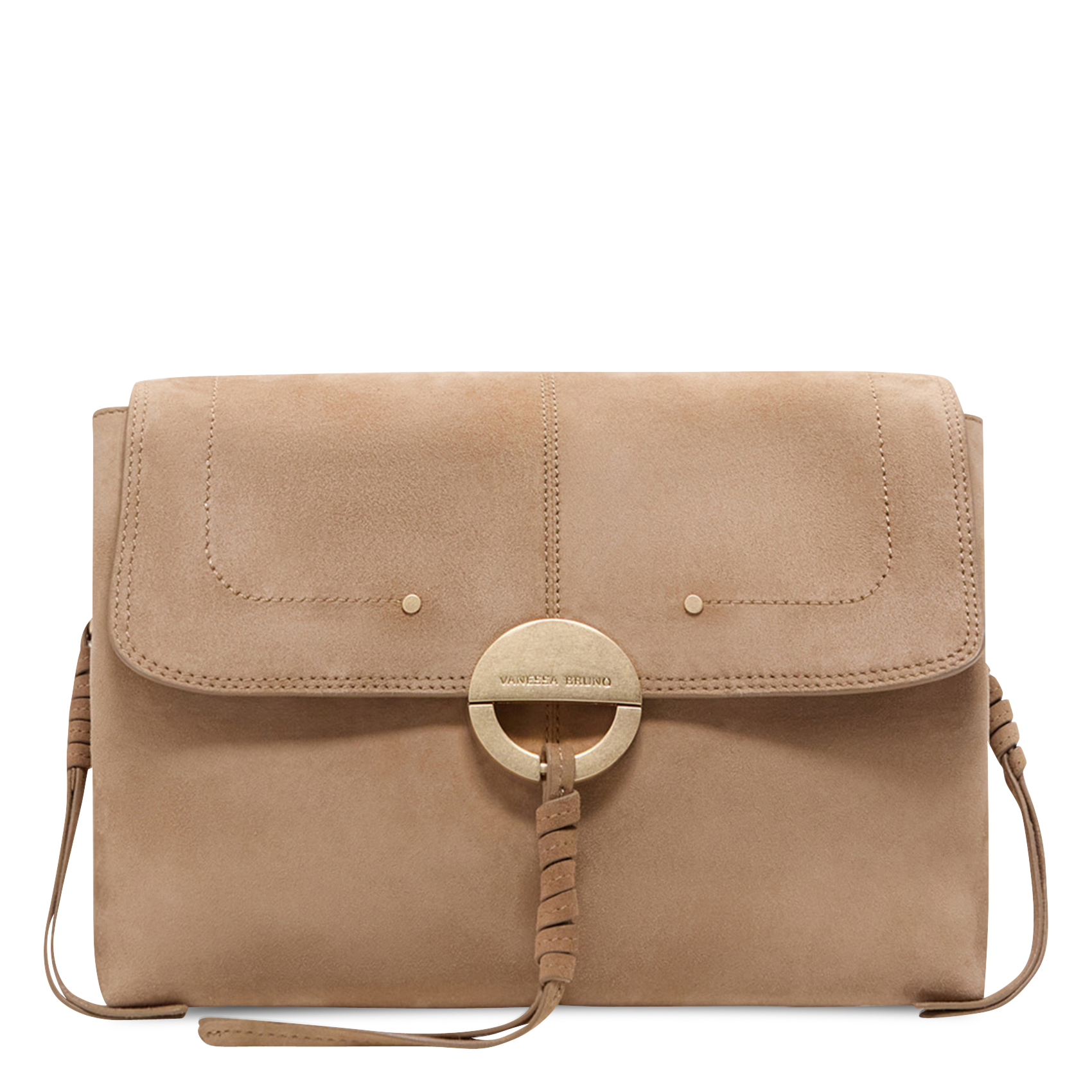 Suede shoulder bag VANESSA BRUNO