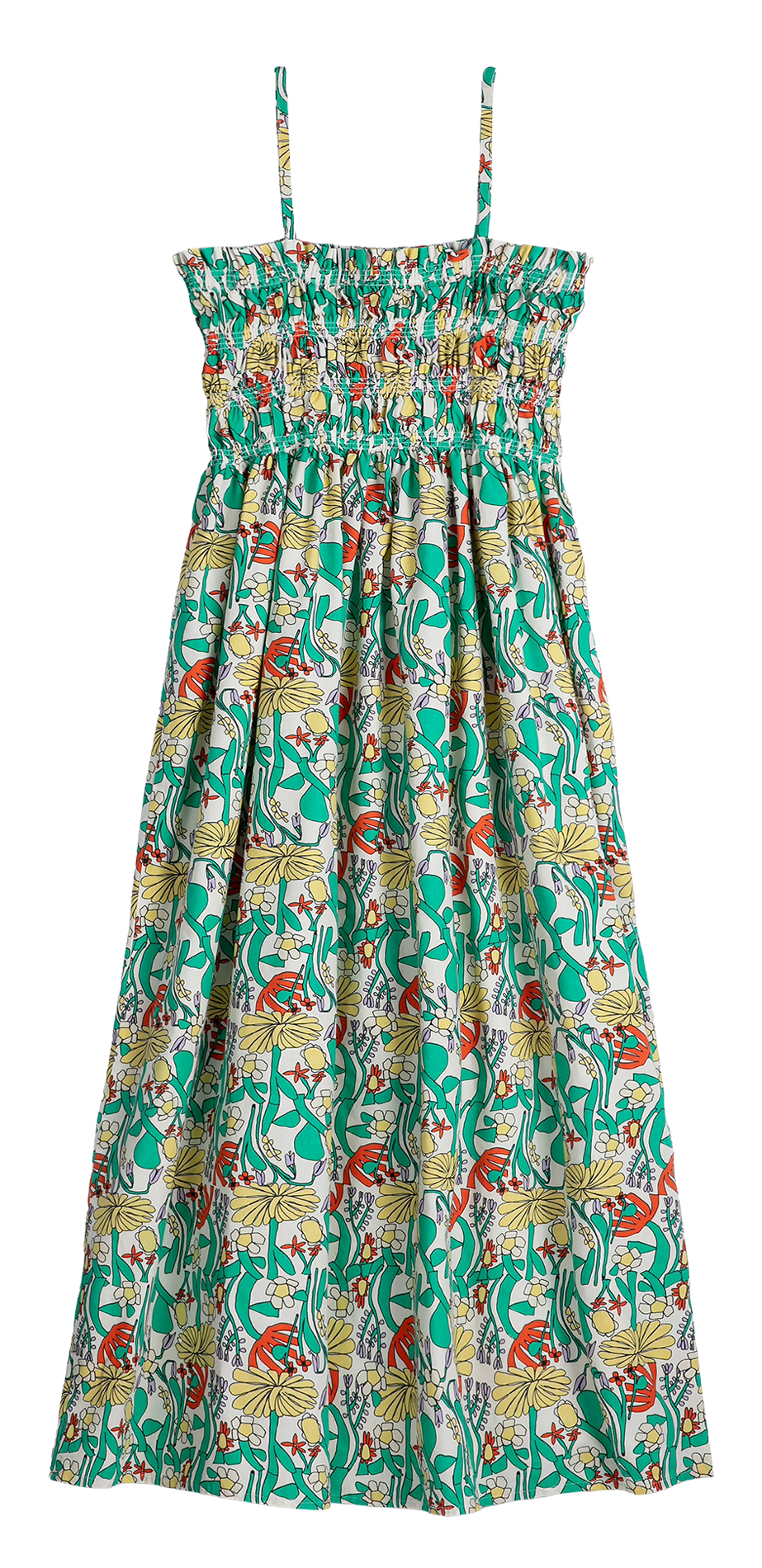 Robe longue en coton bio imprimé BOBO CHOSES Blanc