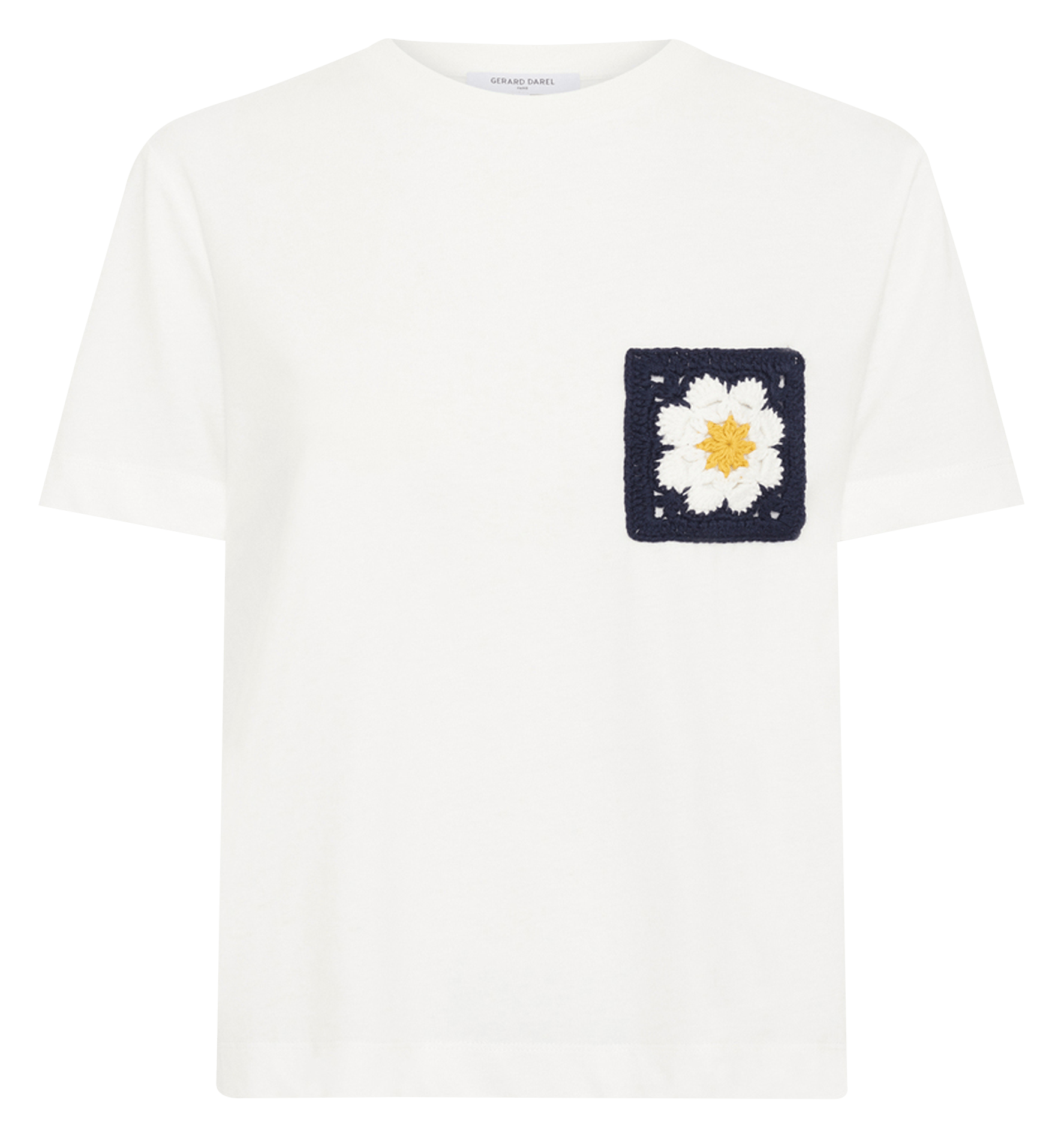 Baumwoll-Pullover mit Rundhalsausschnitt GERARD DAREL Beige